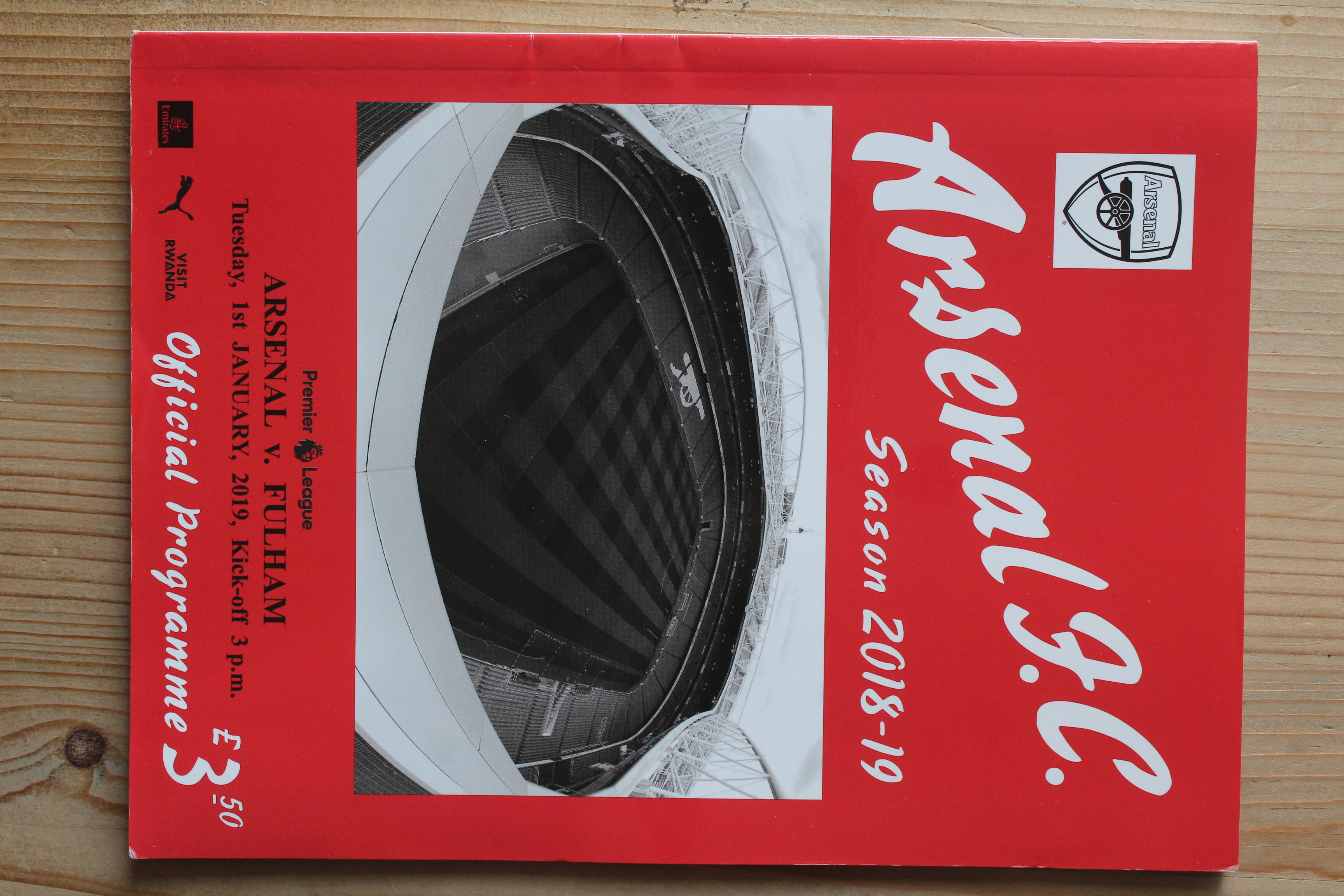 Arsenal FC v Fulham FC
