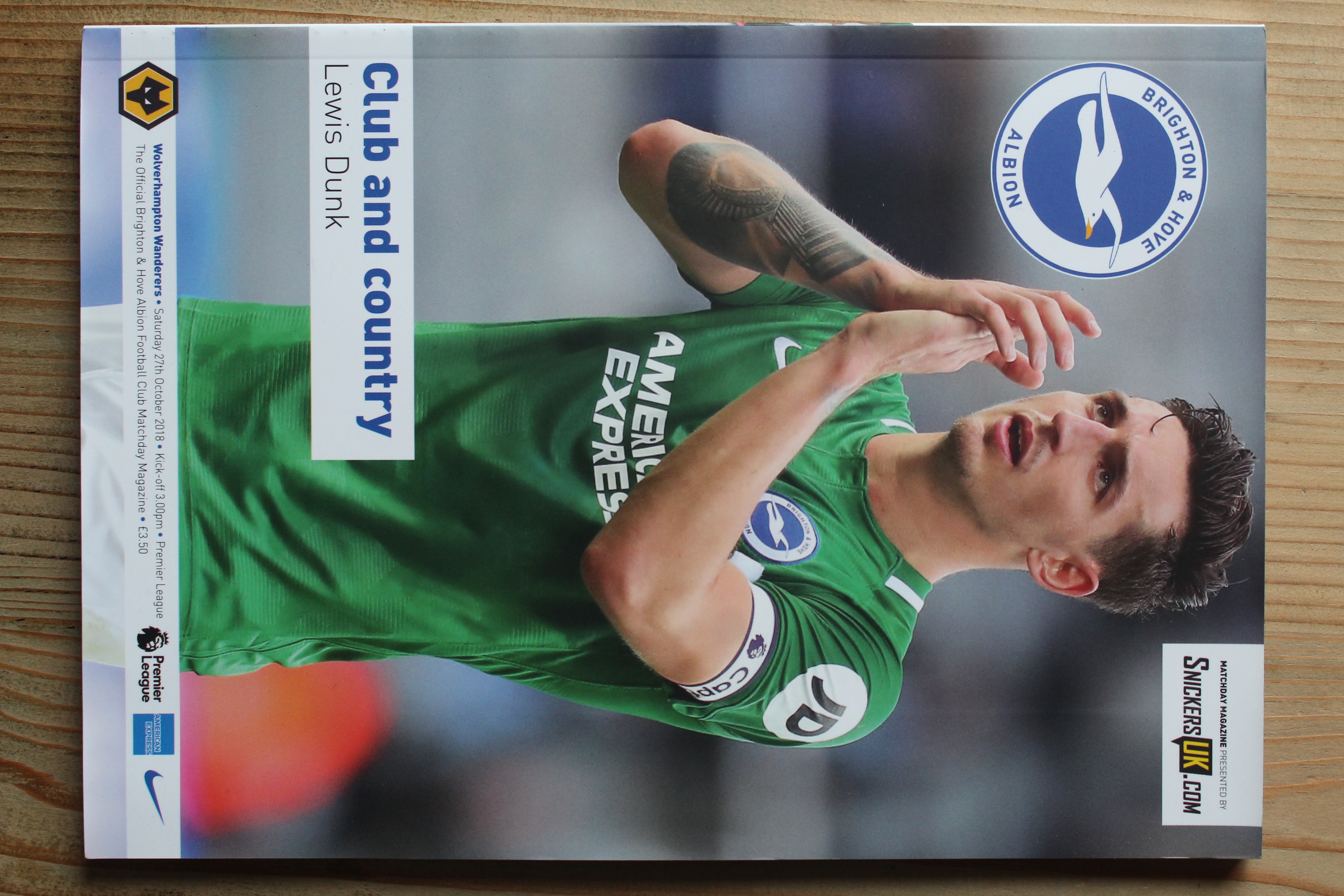 Brighton & Hove Albion FC v Wolverhampton Wanderers FC