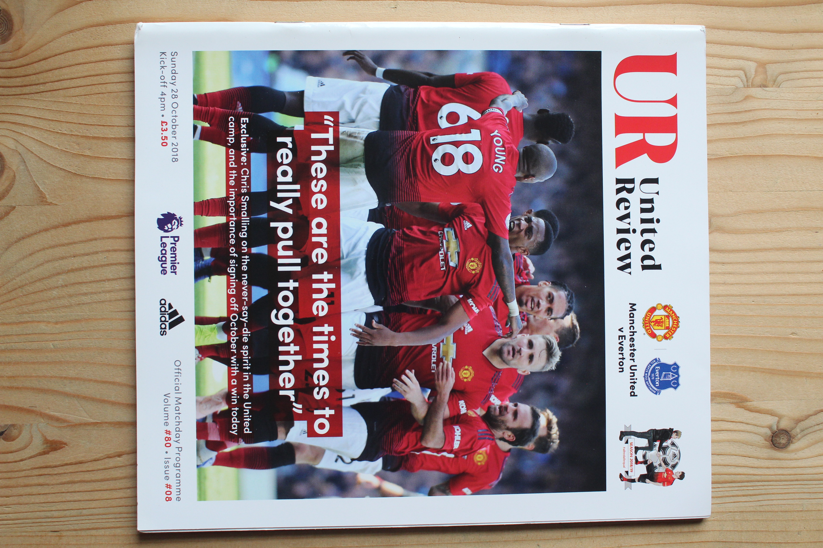 Manchester United FC v Everton FC