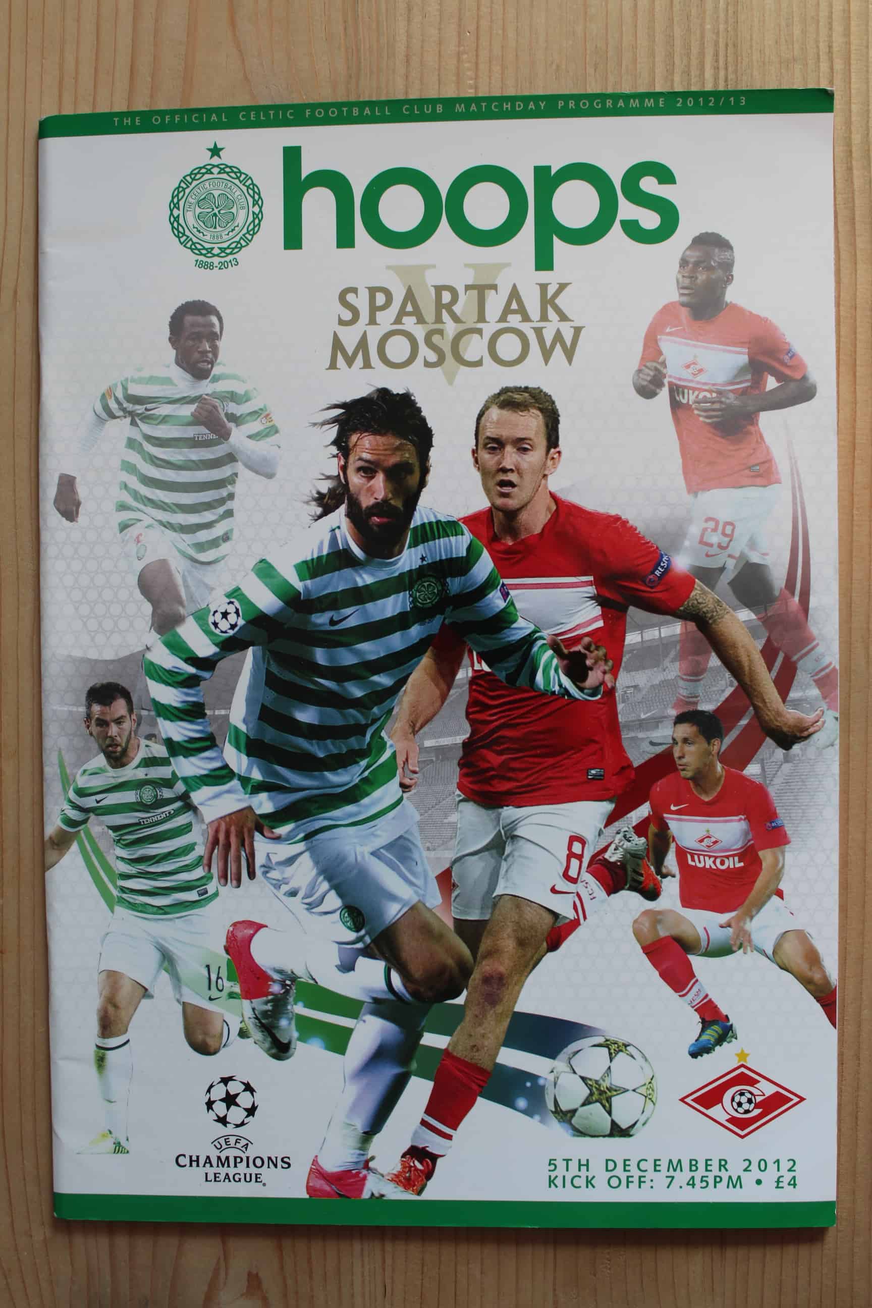 Celtic (Glasgow) FC v Spartak Moscow