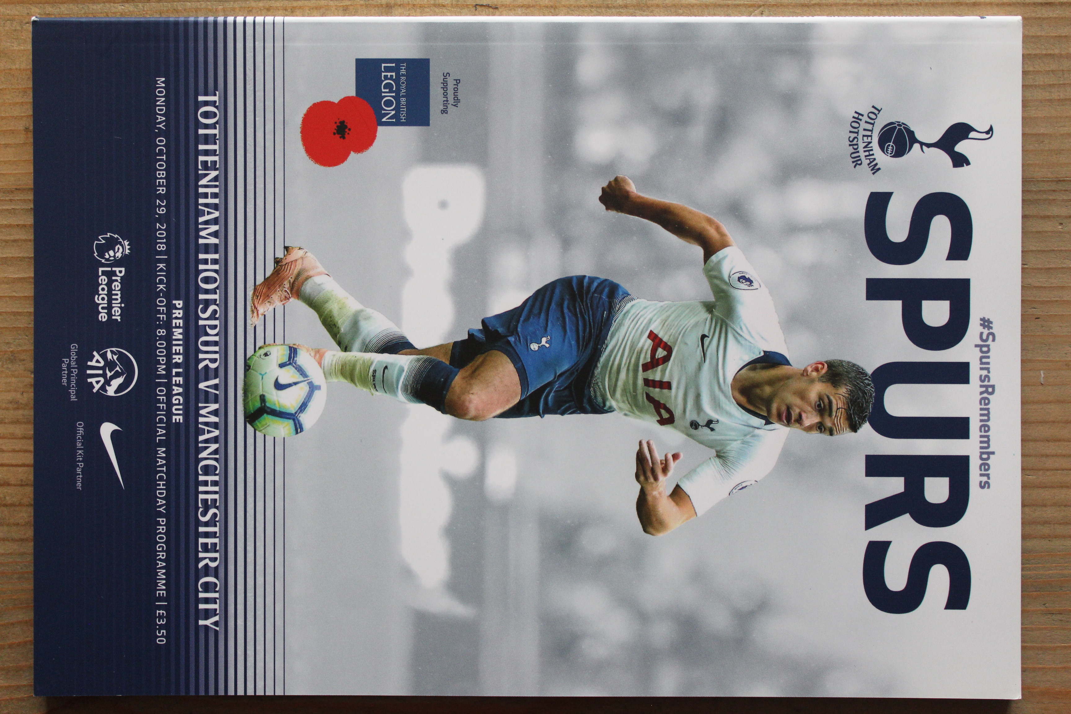 Tottenham Hotspur FC v Manchester City FC