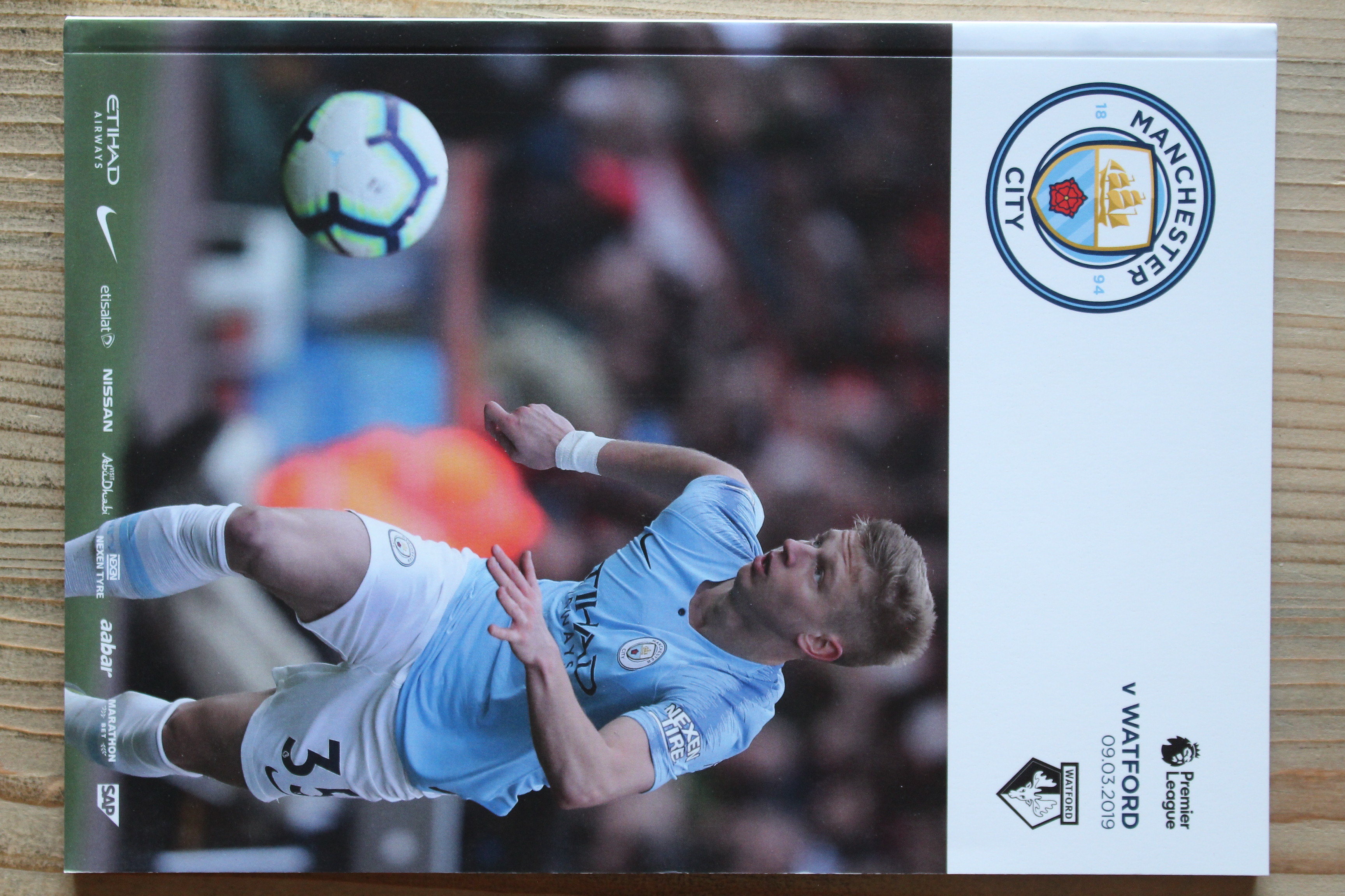 Manchester City FC v Watford FC