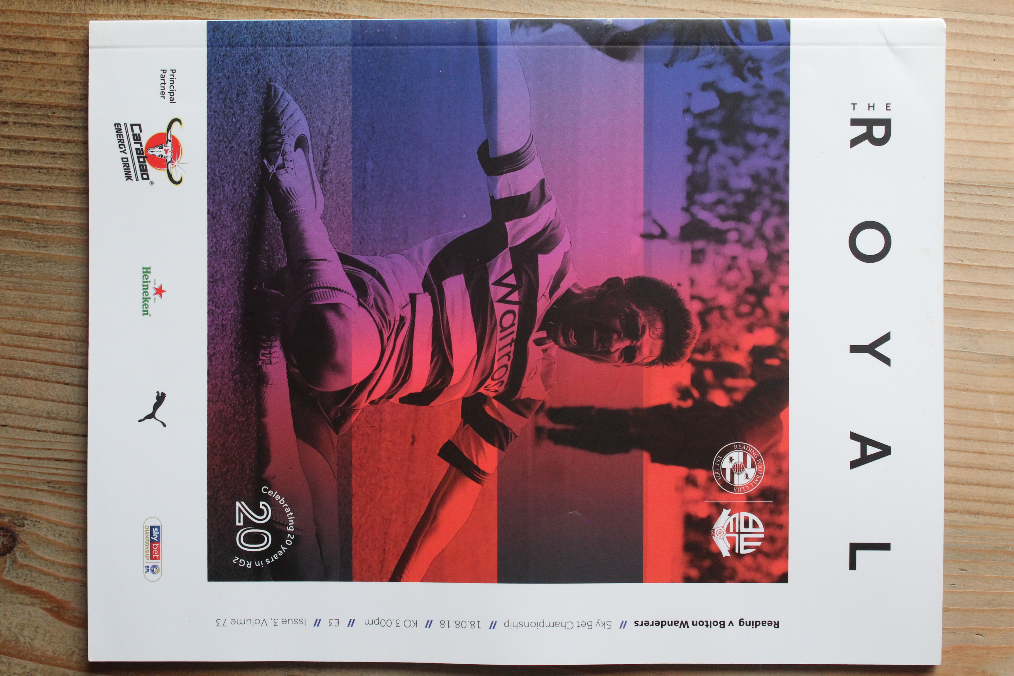 Reading FC v Bolton Wanderers FC