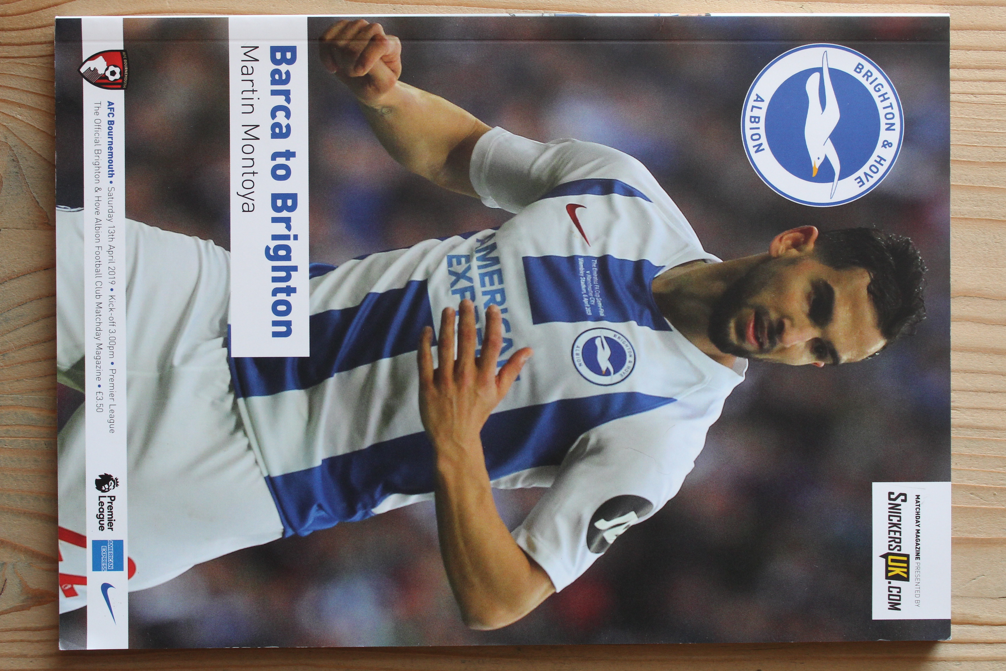 Brighton & Hove Albion FC v AFC Bournemouth