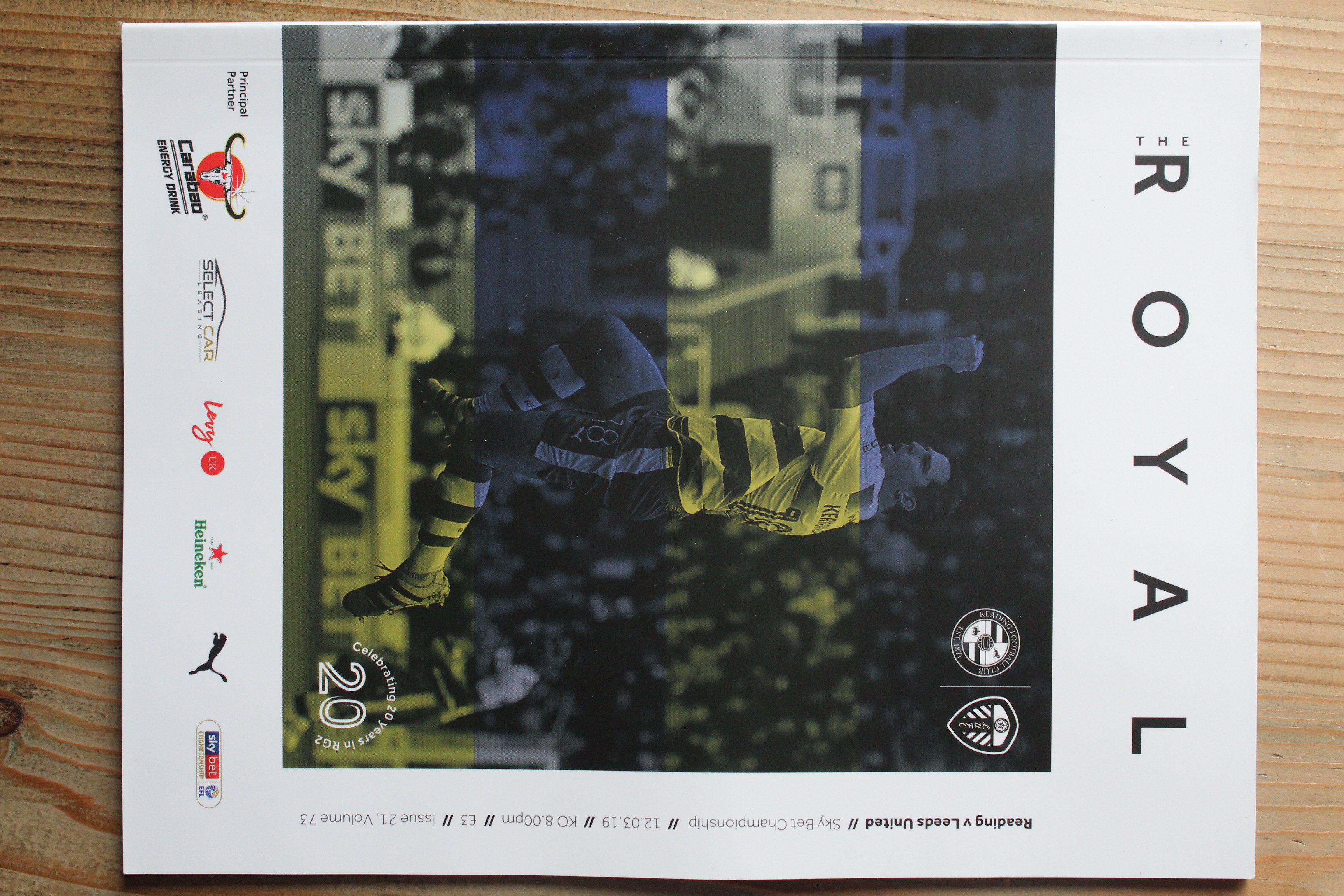 Reading FC v Leeds United FC