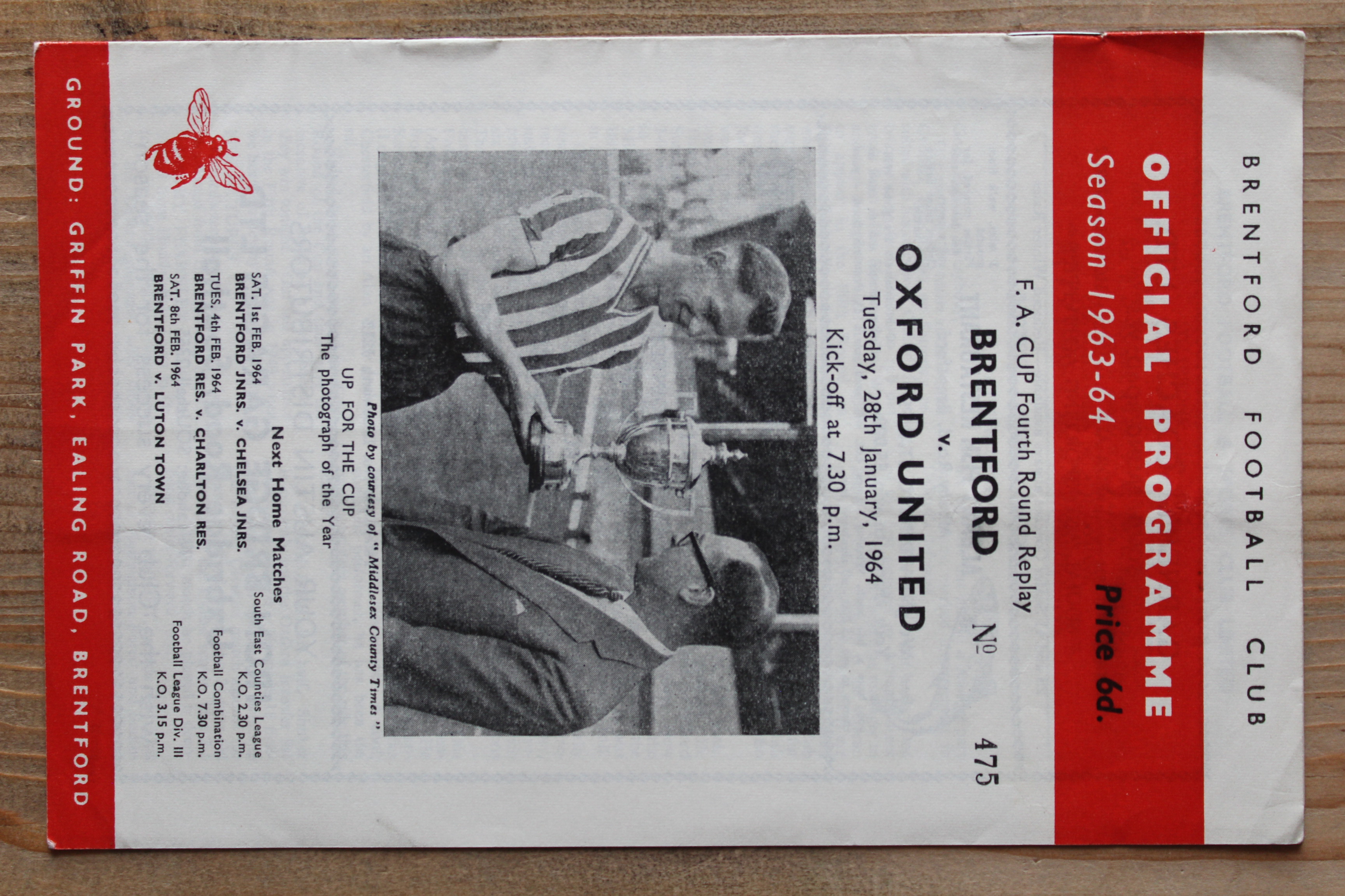 Brentford FC v Oxford United FC