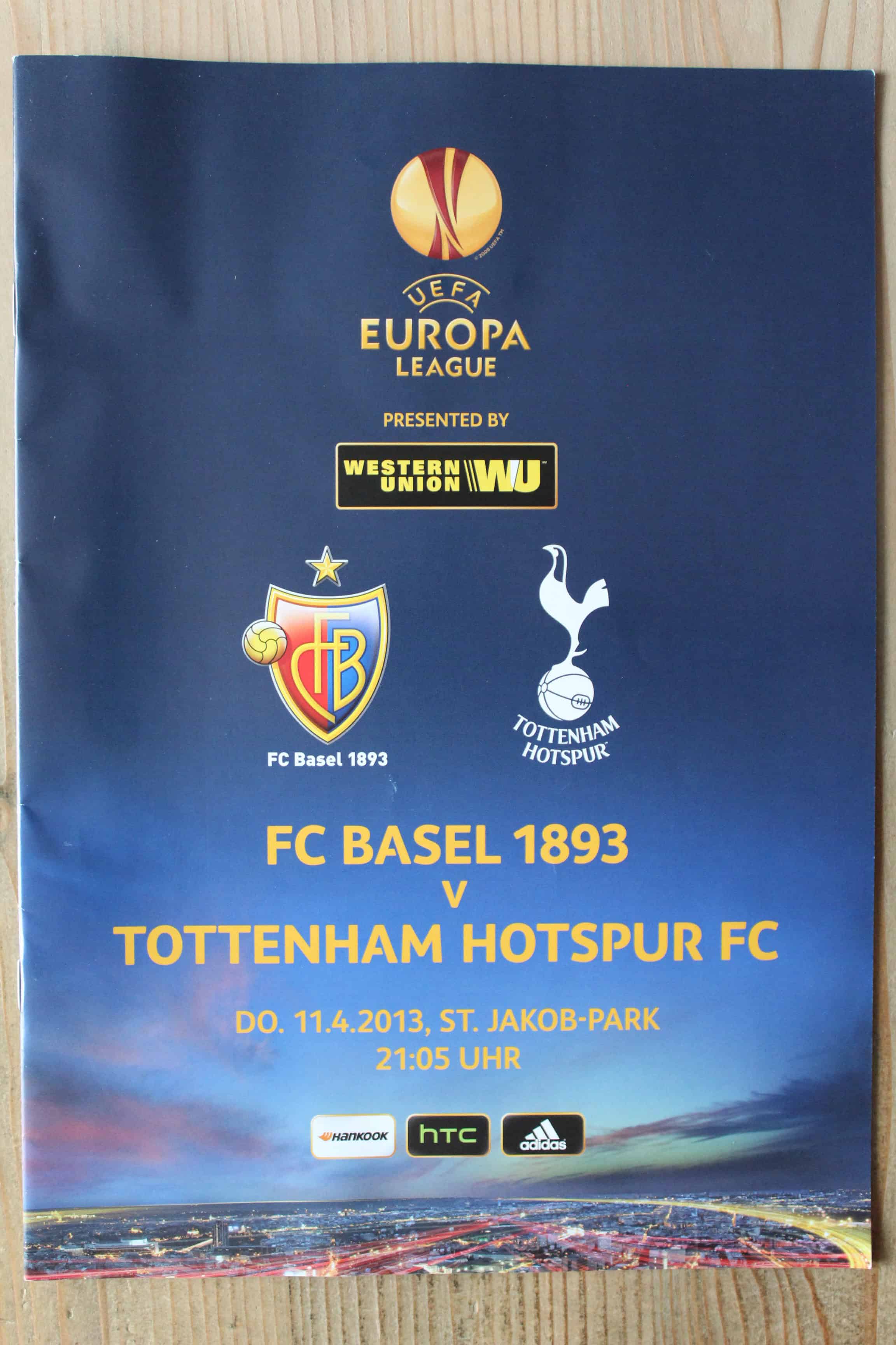 Basel v Tottenham Hotspur FC