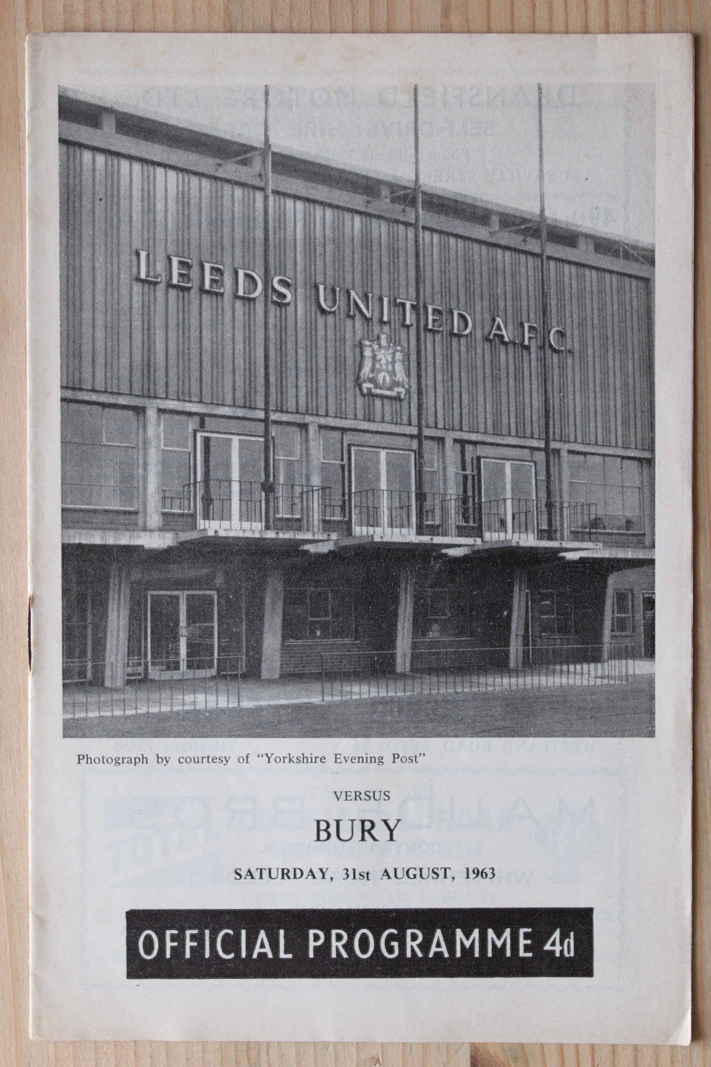 Leeds United FC v Bury FC