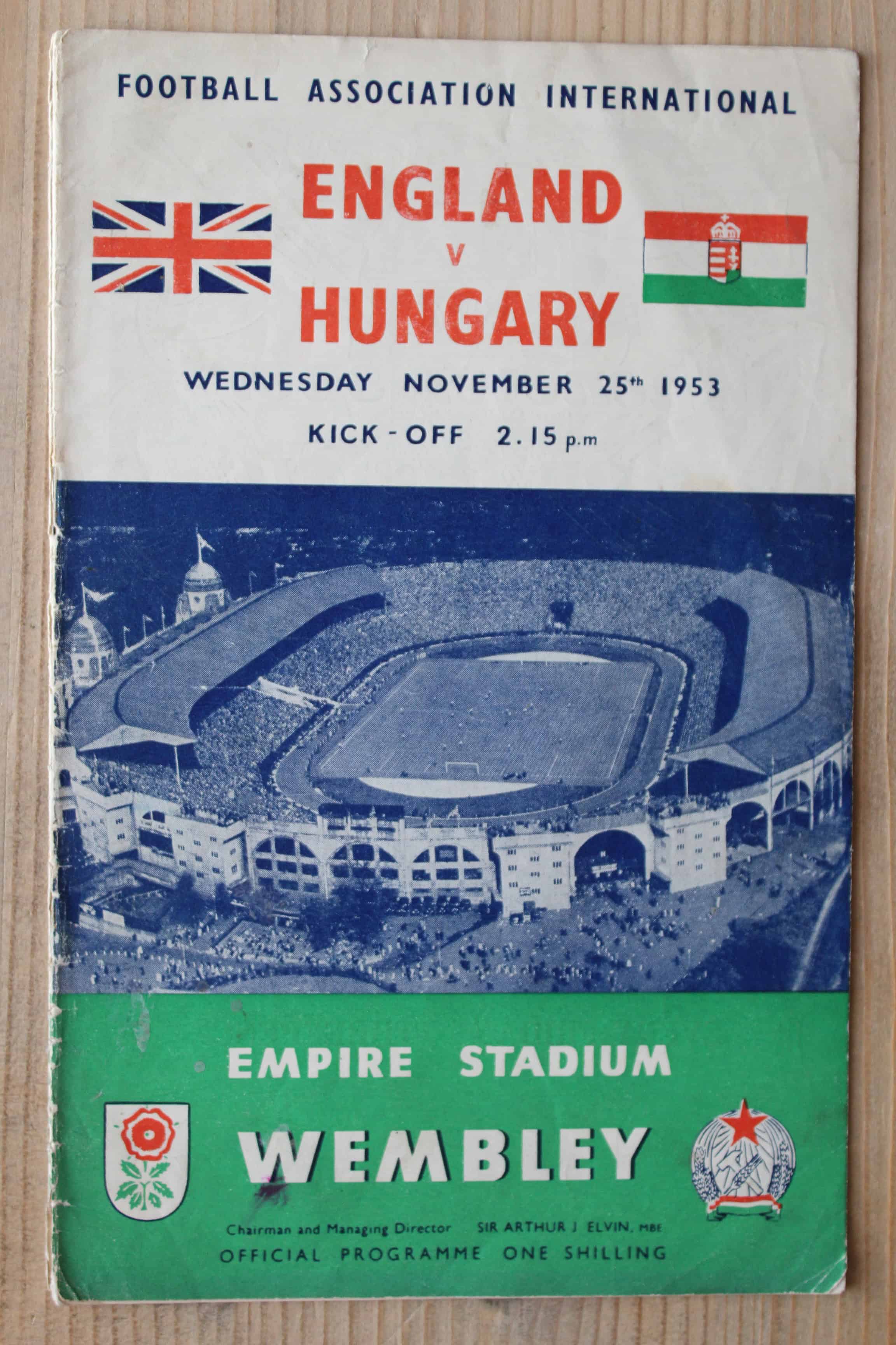 England v Hungary