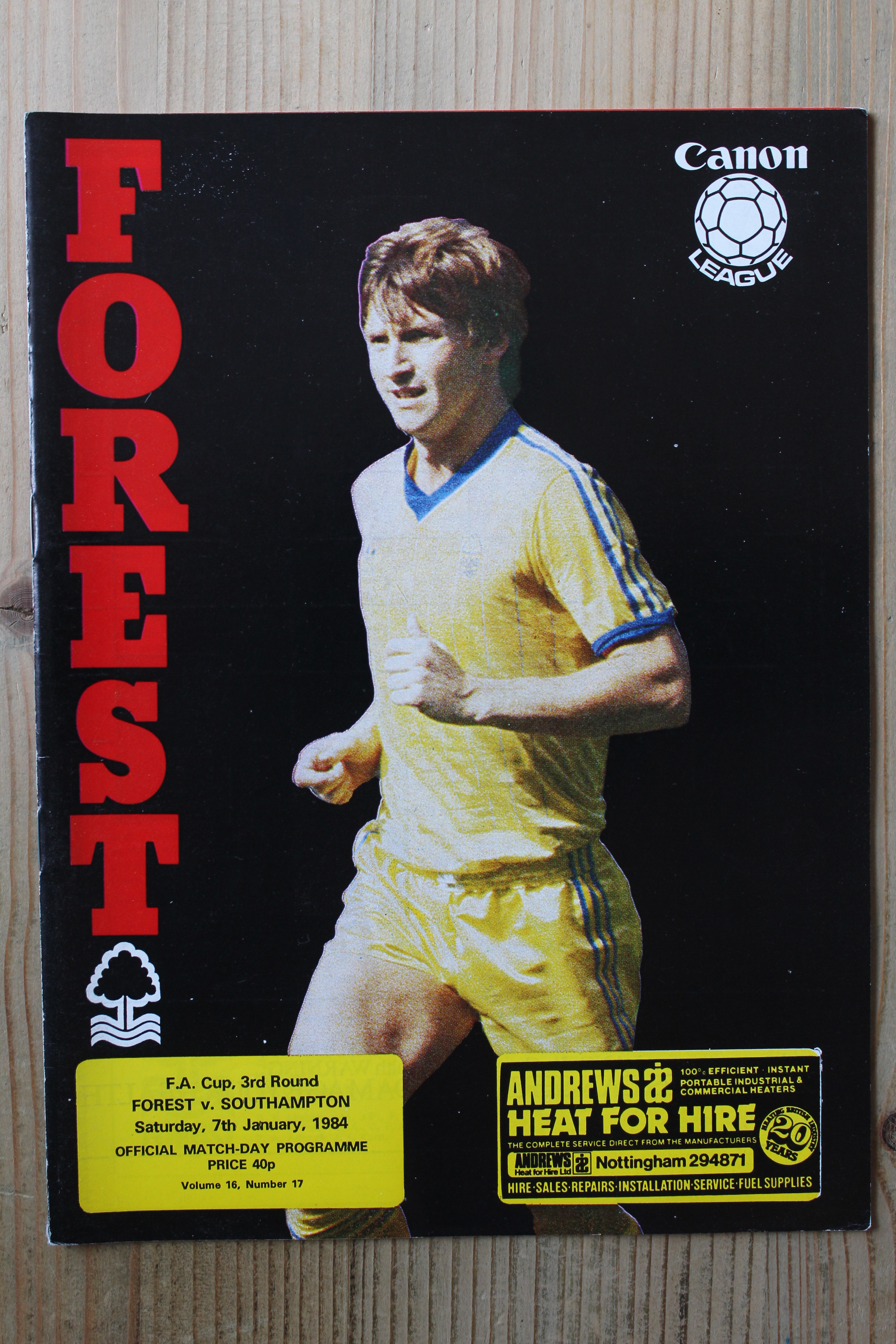 Nottingham Forest FC v Liverpool FC