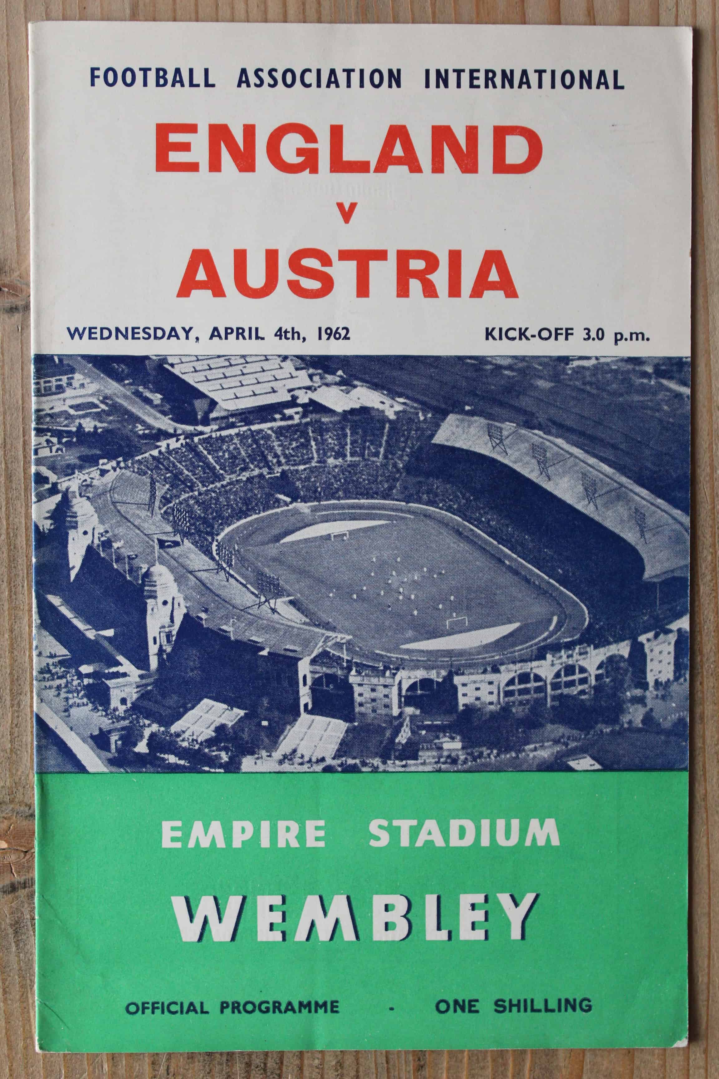 England v Austria