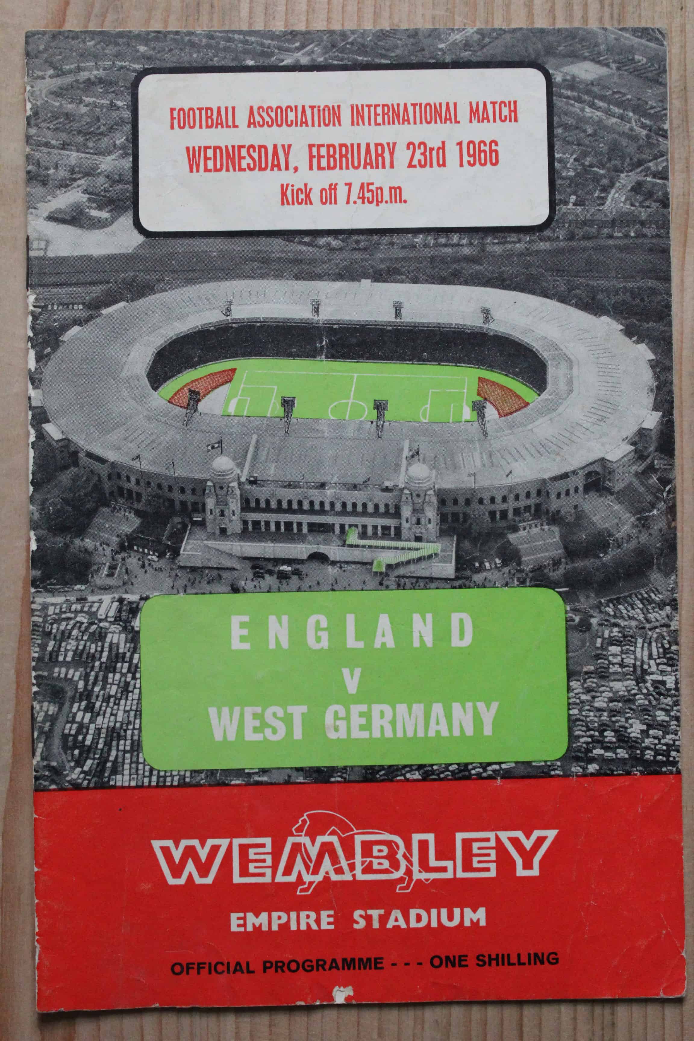 England v West Germany