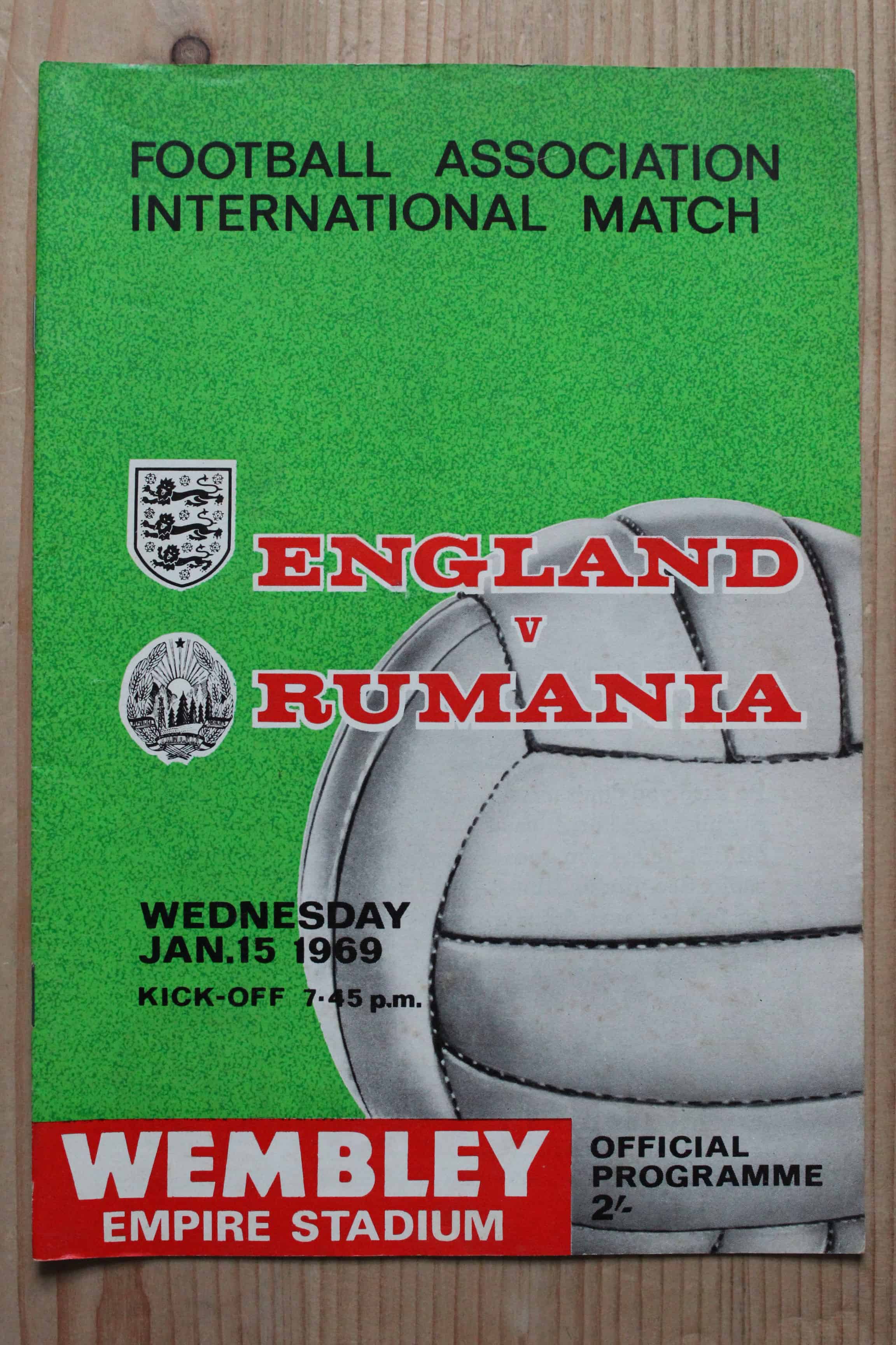 England v Romania