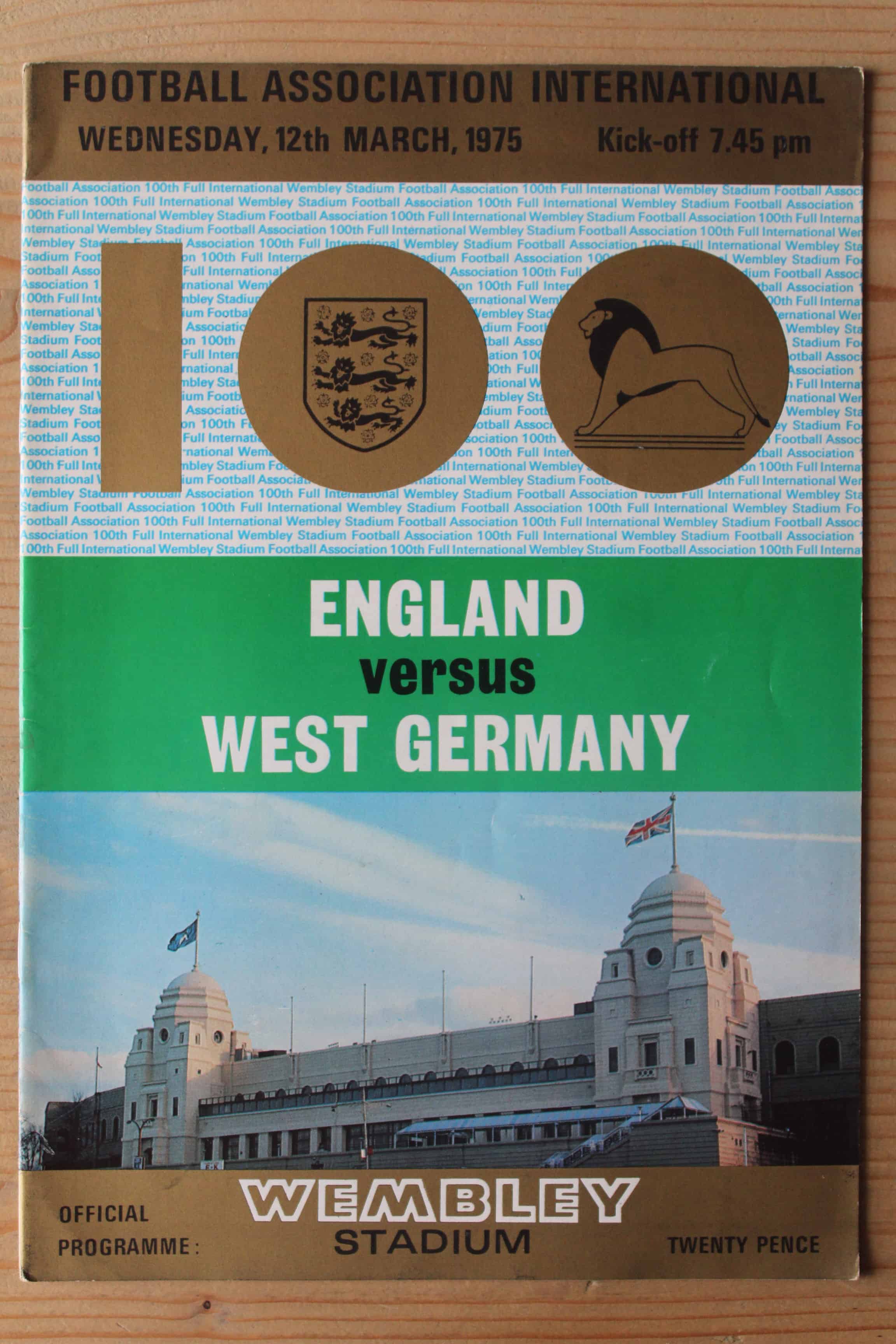 England v West Germany