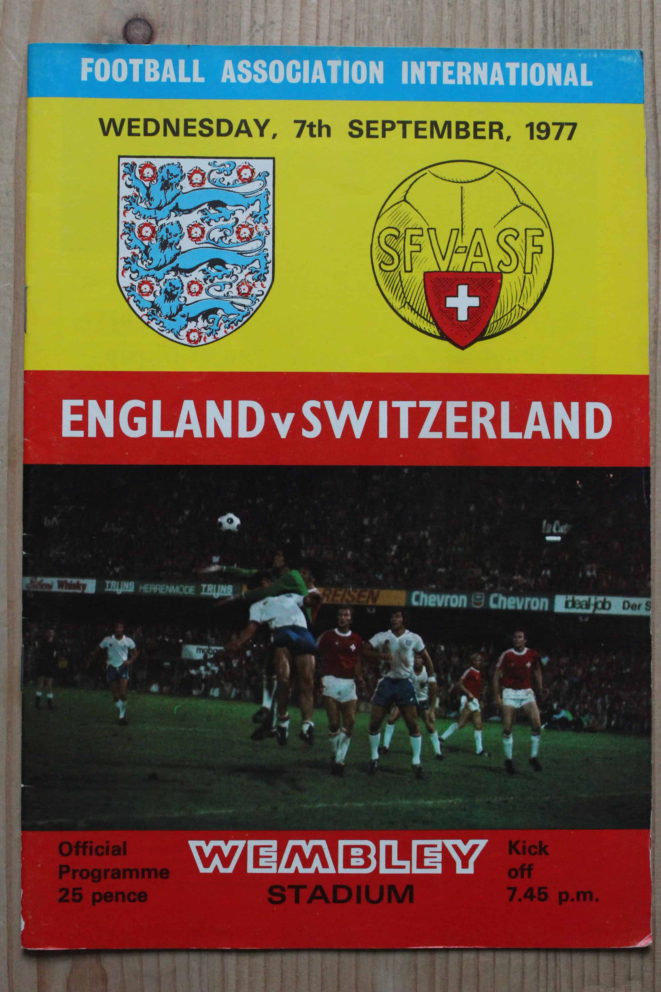 England v Switzerland