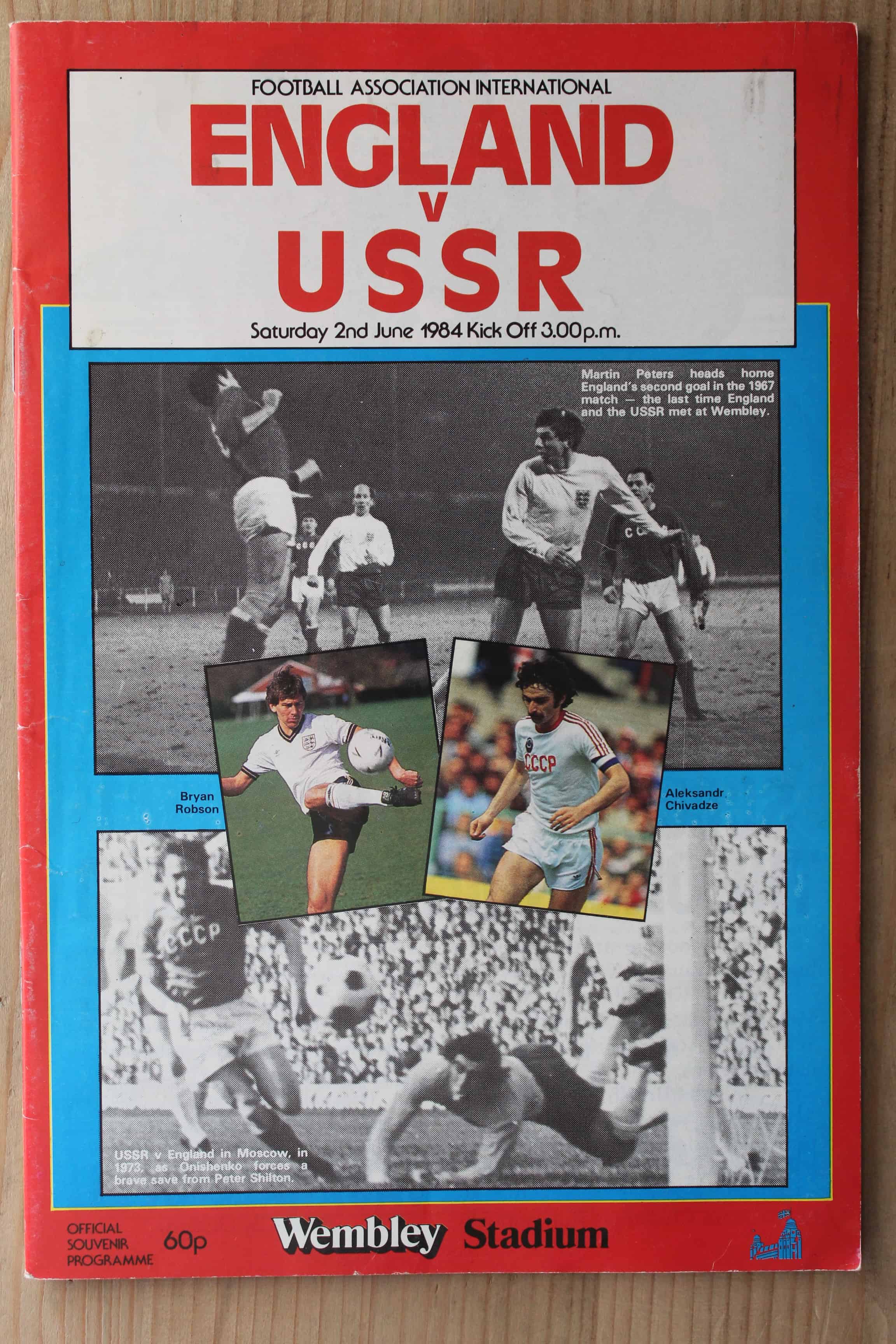 England v U.S.S.R (Russia)