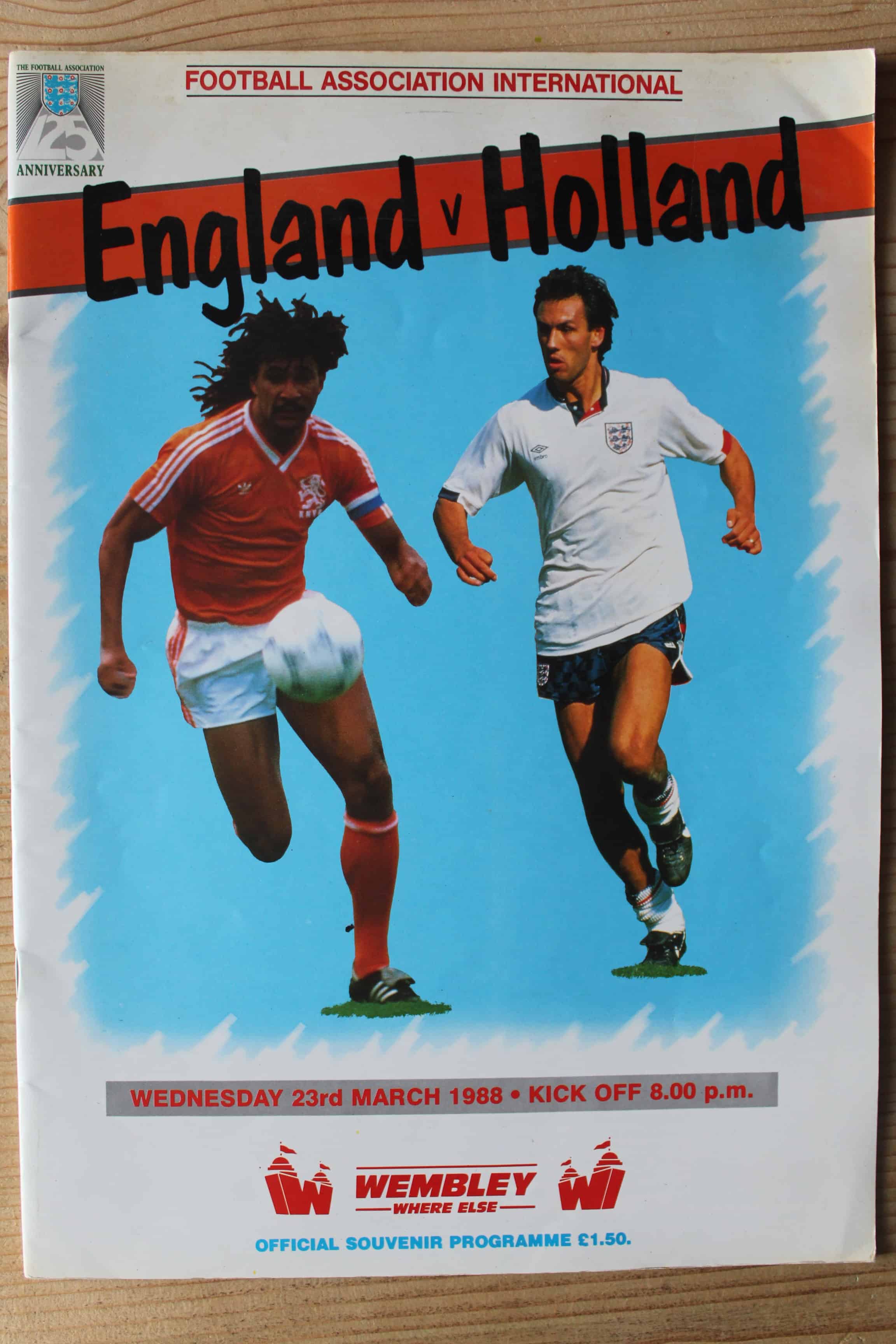 England v Holland (Netherlands)