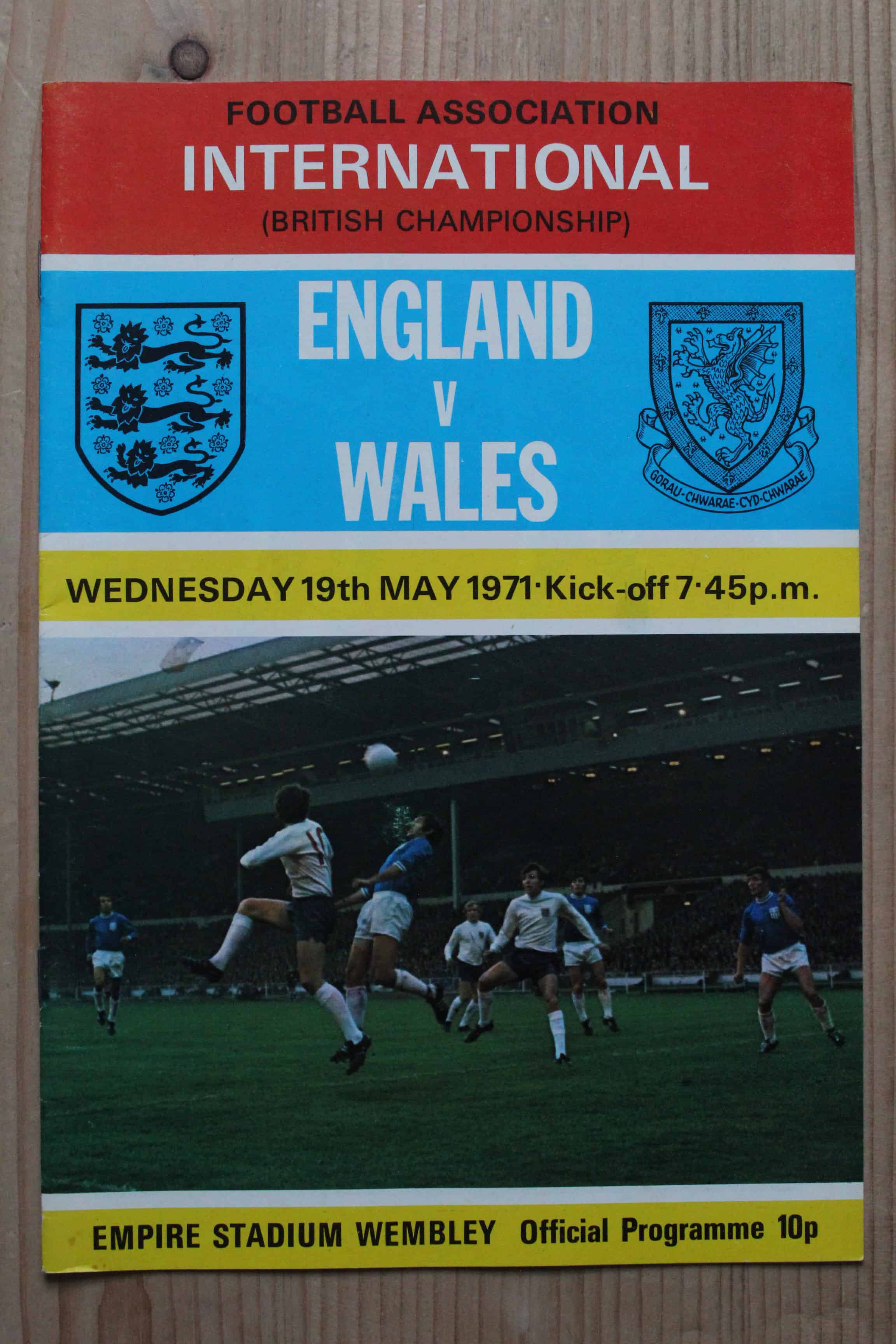 England v Wales