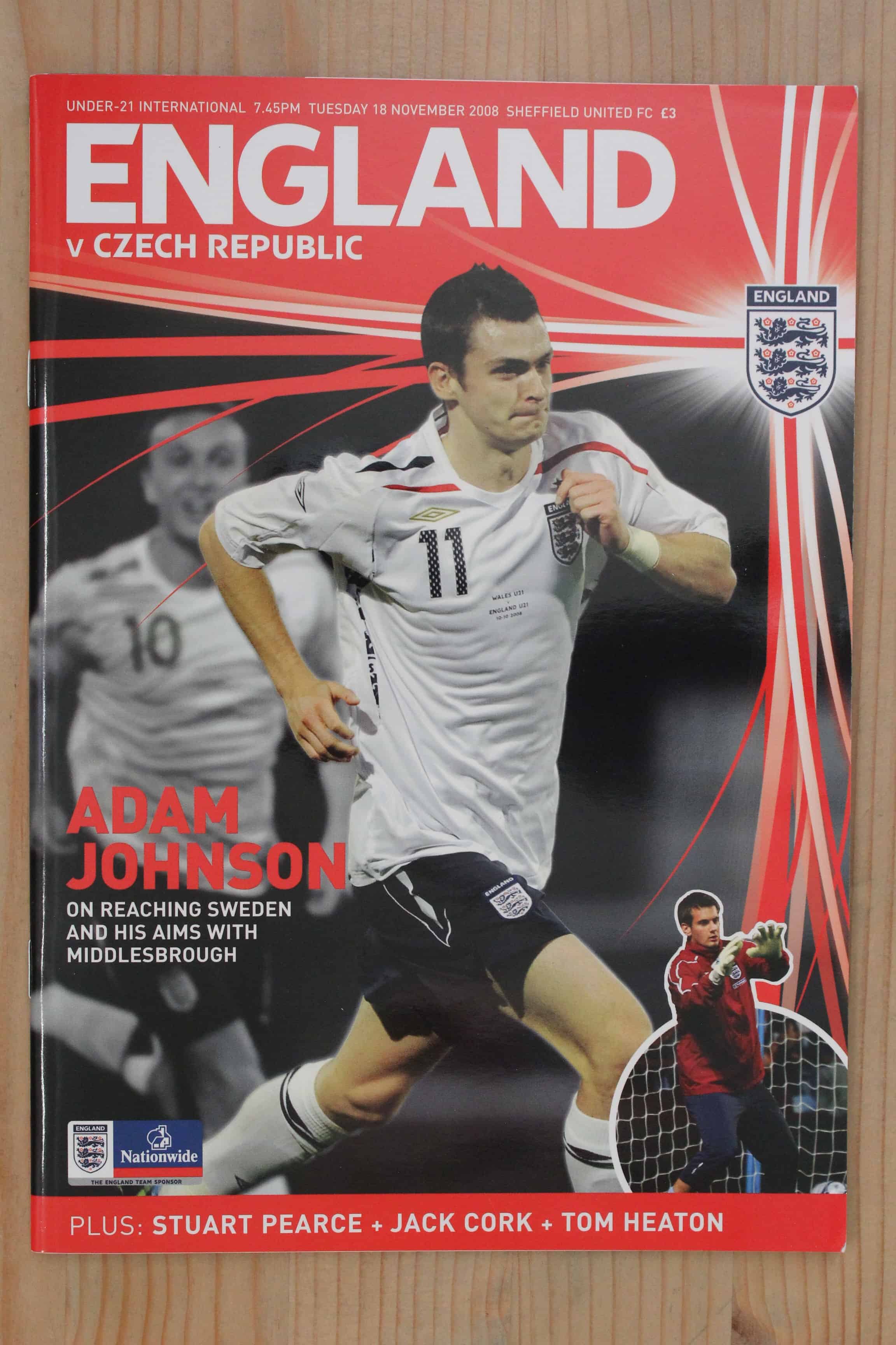 England v Czech Republic