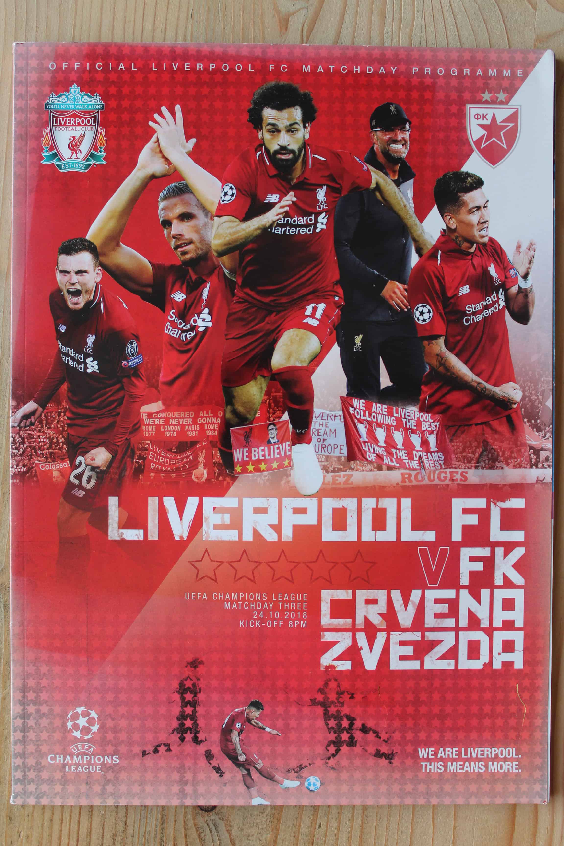 Liverpool FC v Crvena Zvezda