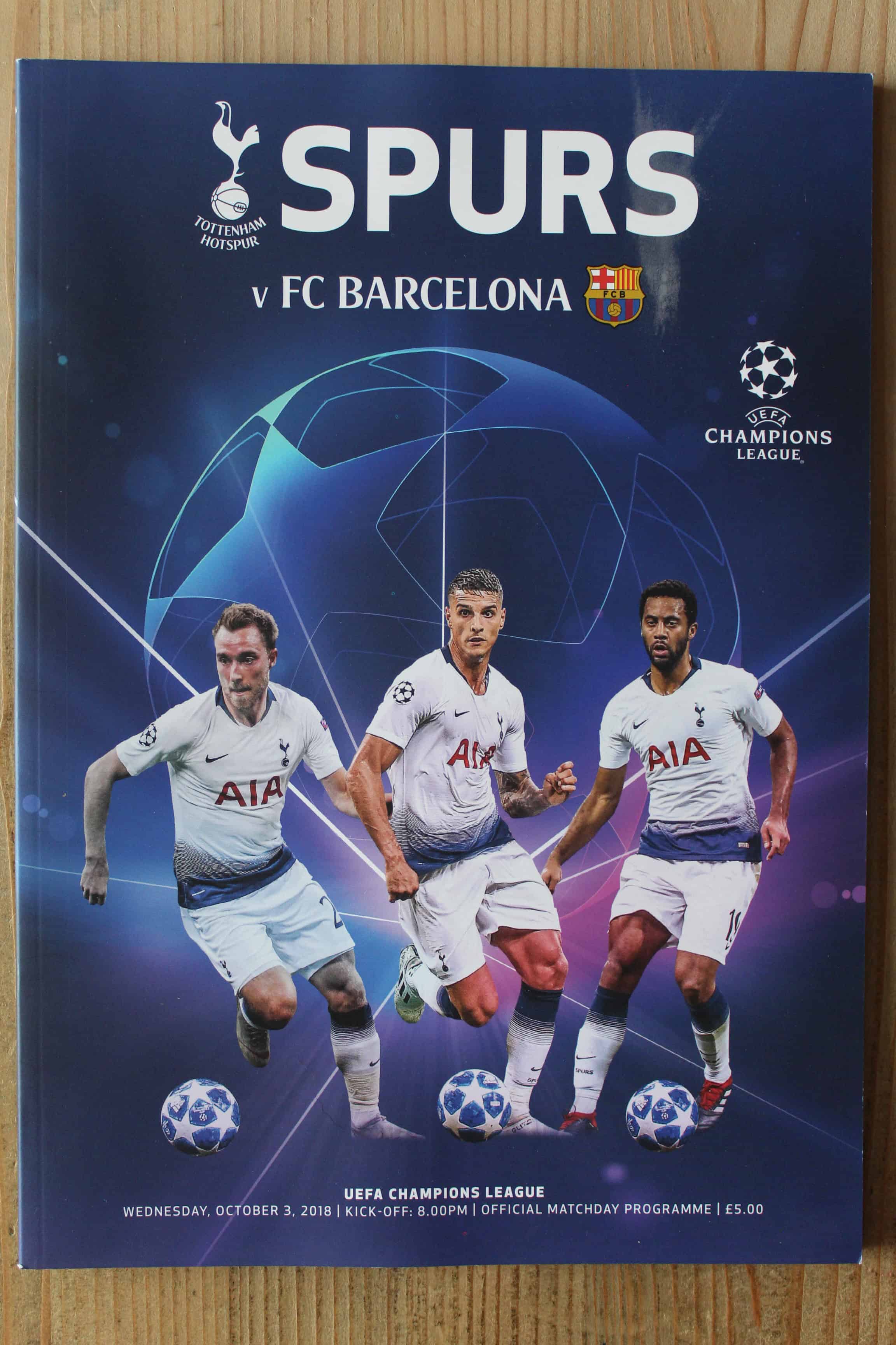 Tottenham Hotspur FC v Barcelona