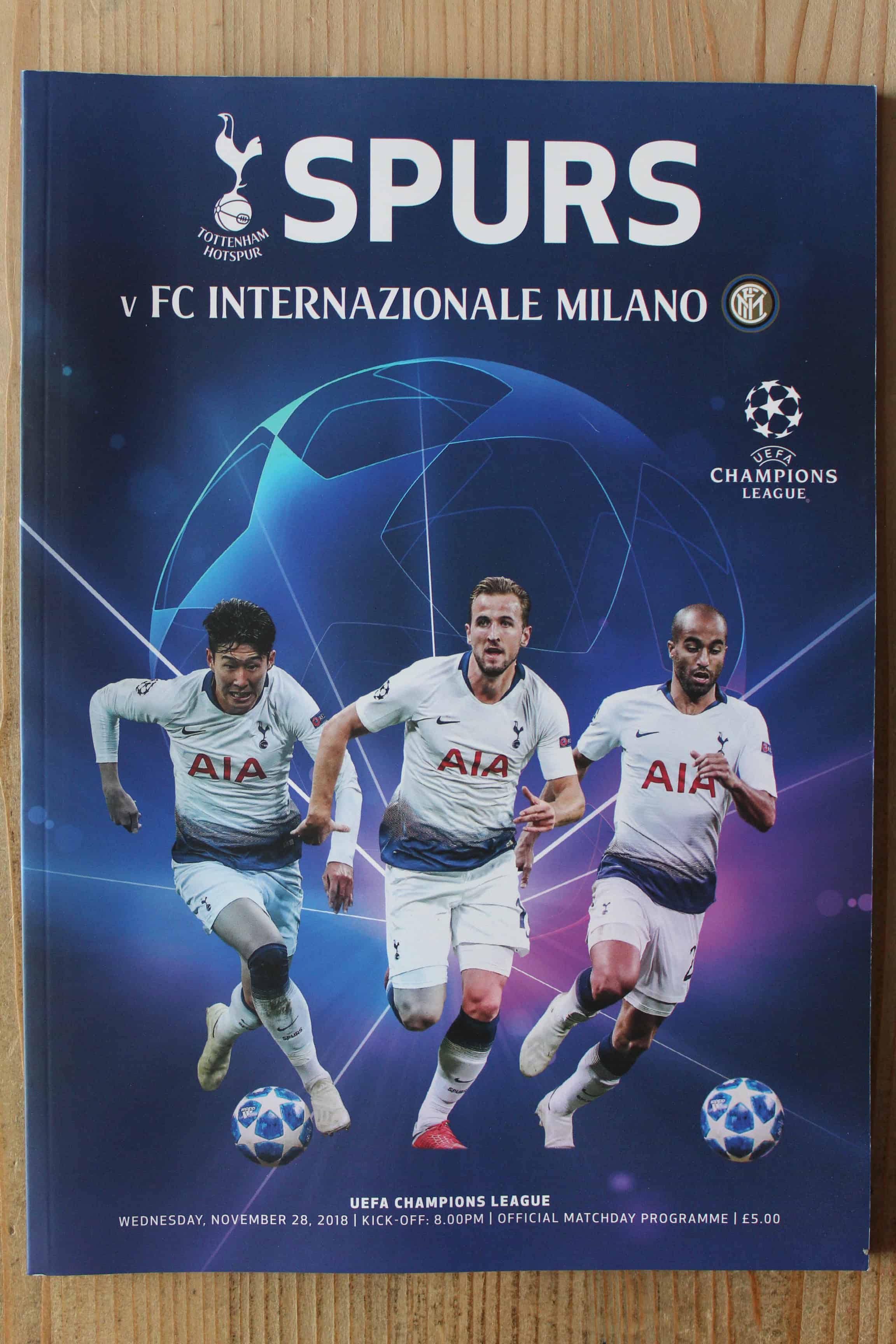 Tottenham Hotspur FC v Internazionale/Inter Milan