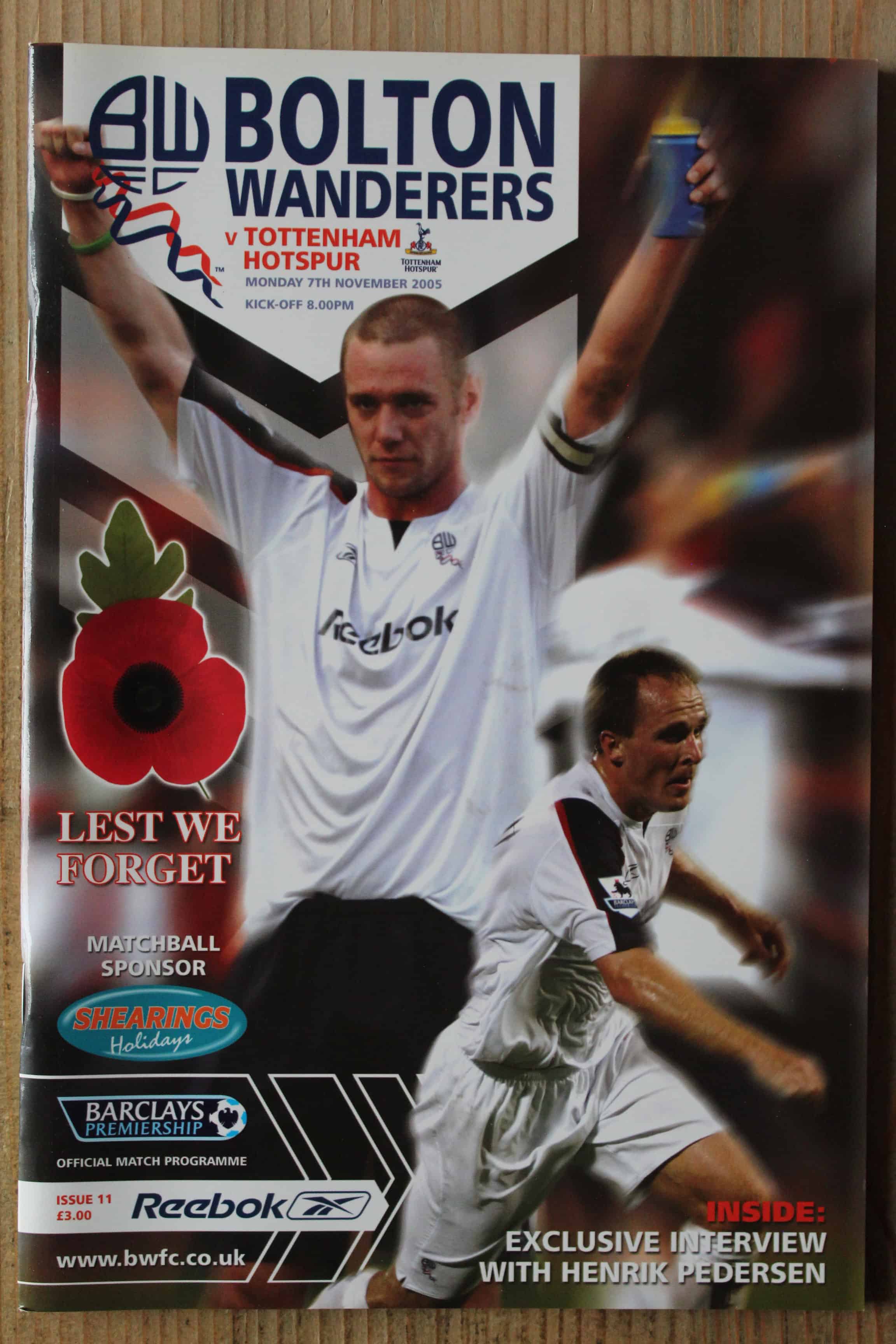 Bolton Wanderers FC v Tottenham Hotspur FC