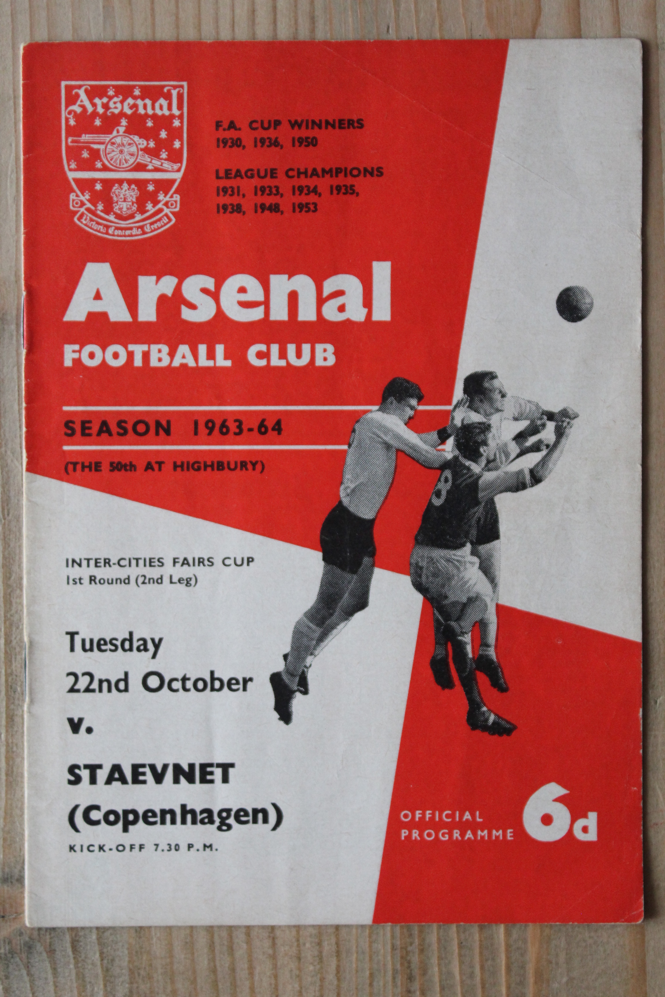 Arsenal FC v Staevnet (Copenhagen)