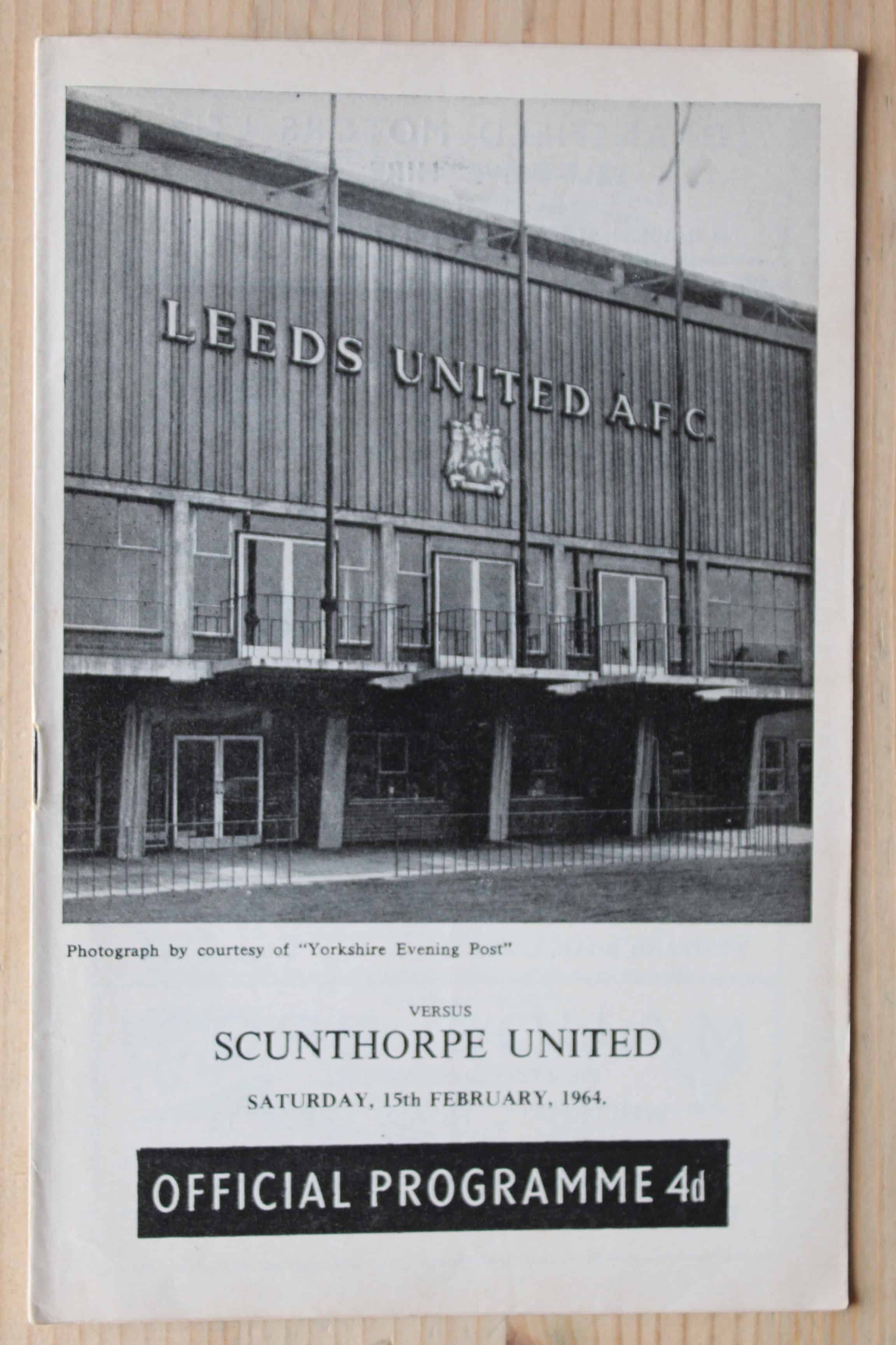 Leeds United FC v Scunthorpe United FC