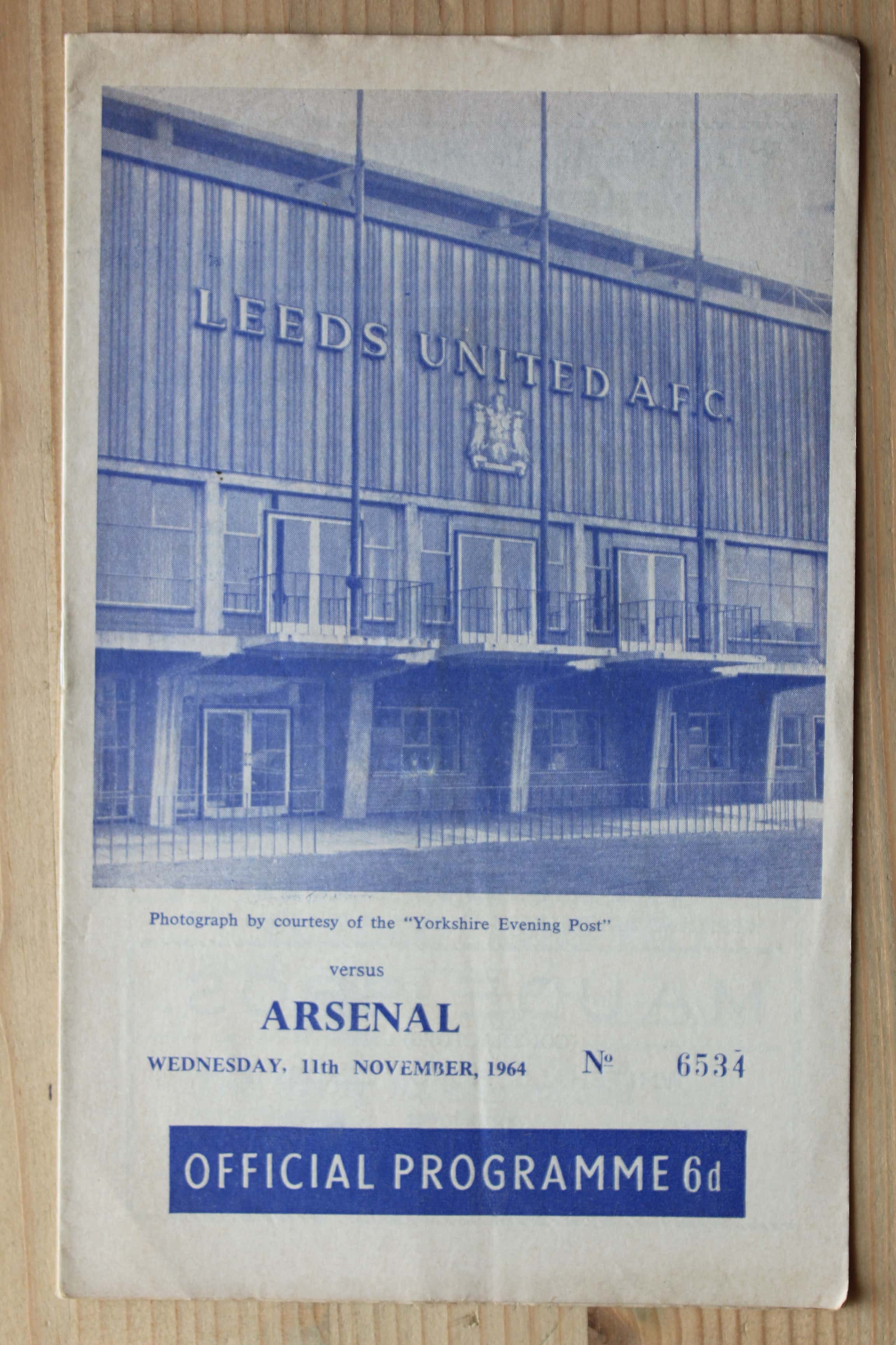 Leeds United FC v Arsenal FC