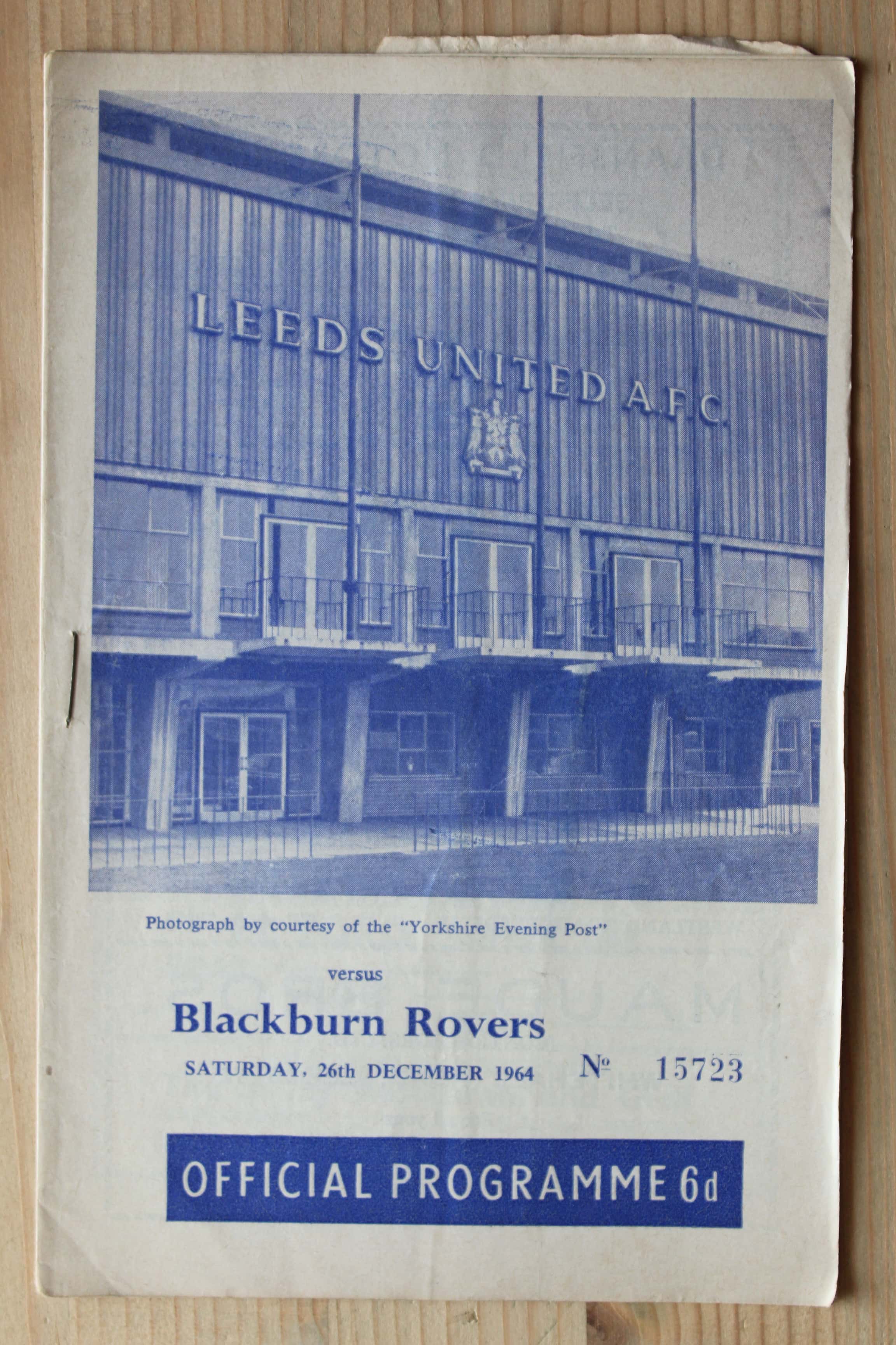 Leeds United FC v Blackburn Rovers FC