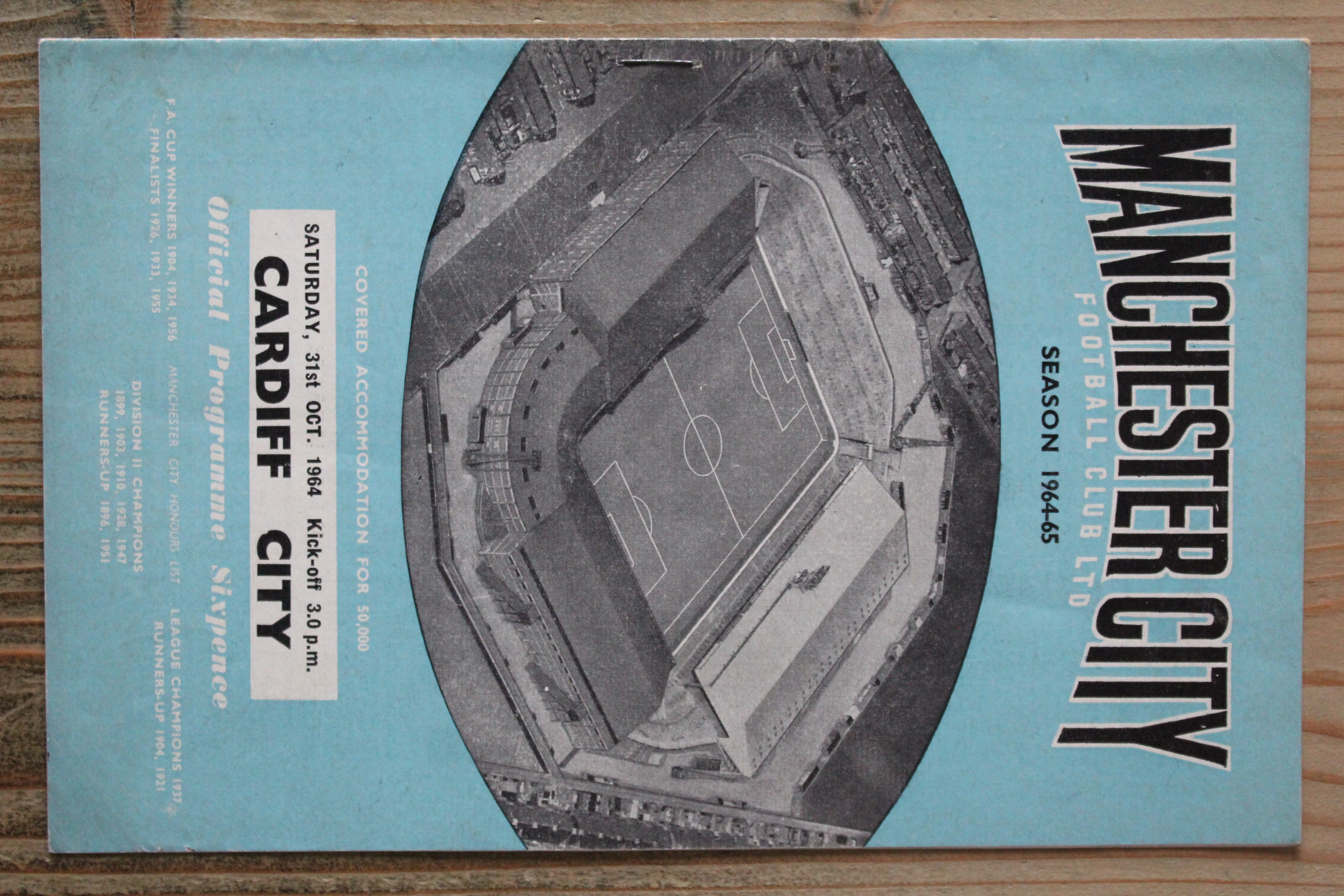 Manchester City FC v Cardiff City FC