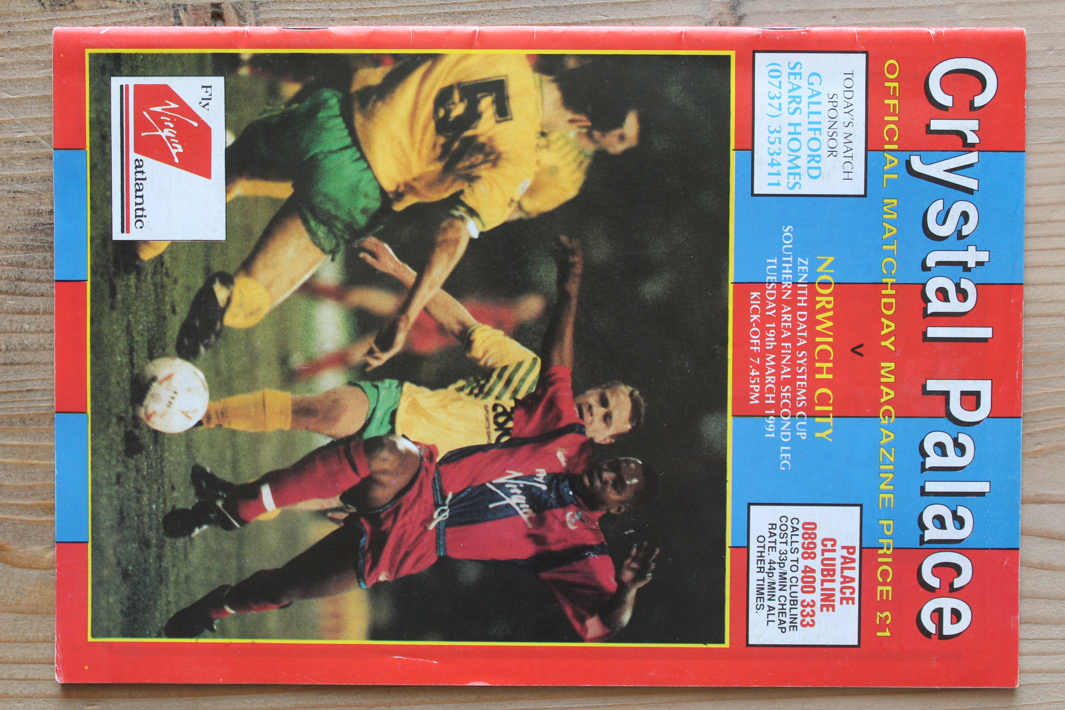 Crystal Palace FC v Norwich City FC