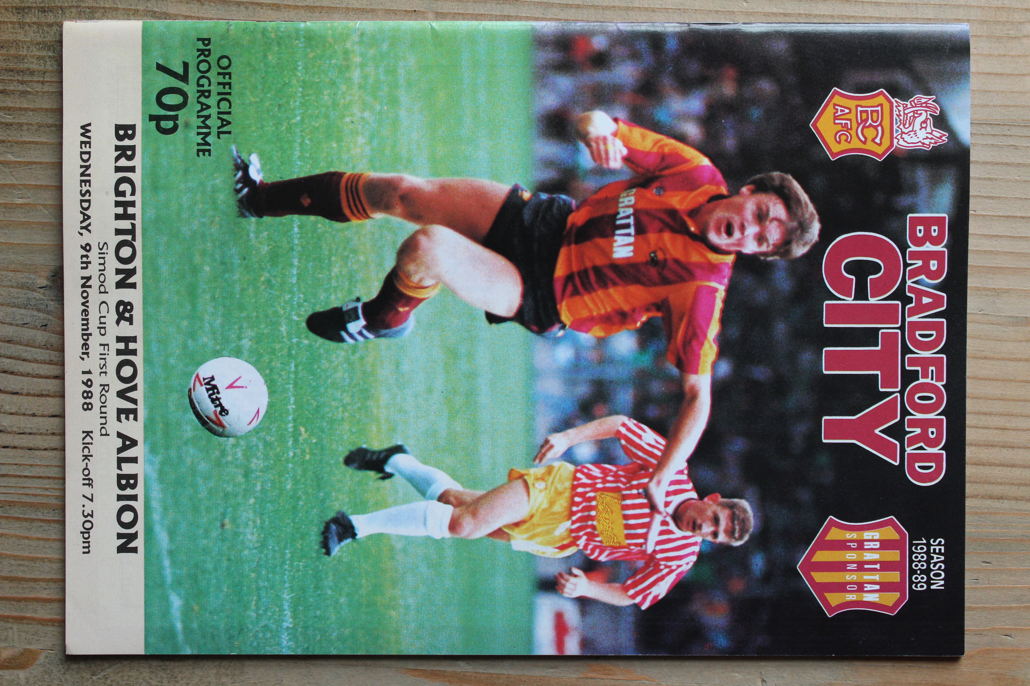 Bradford City FC v Brighton & Hove Albion FC