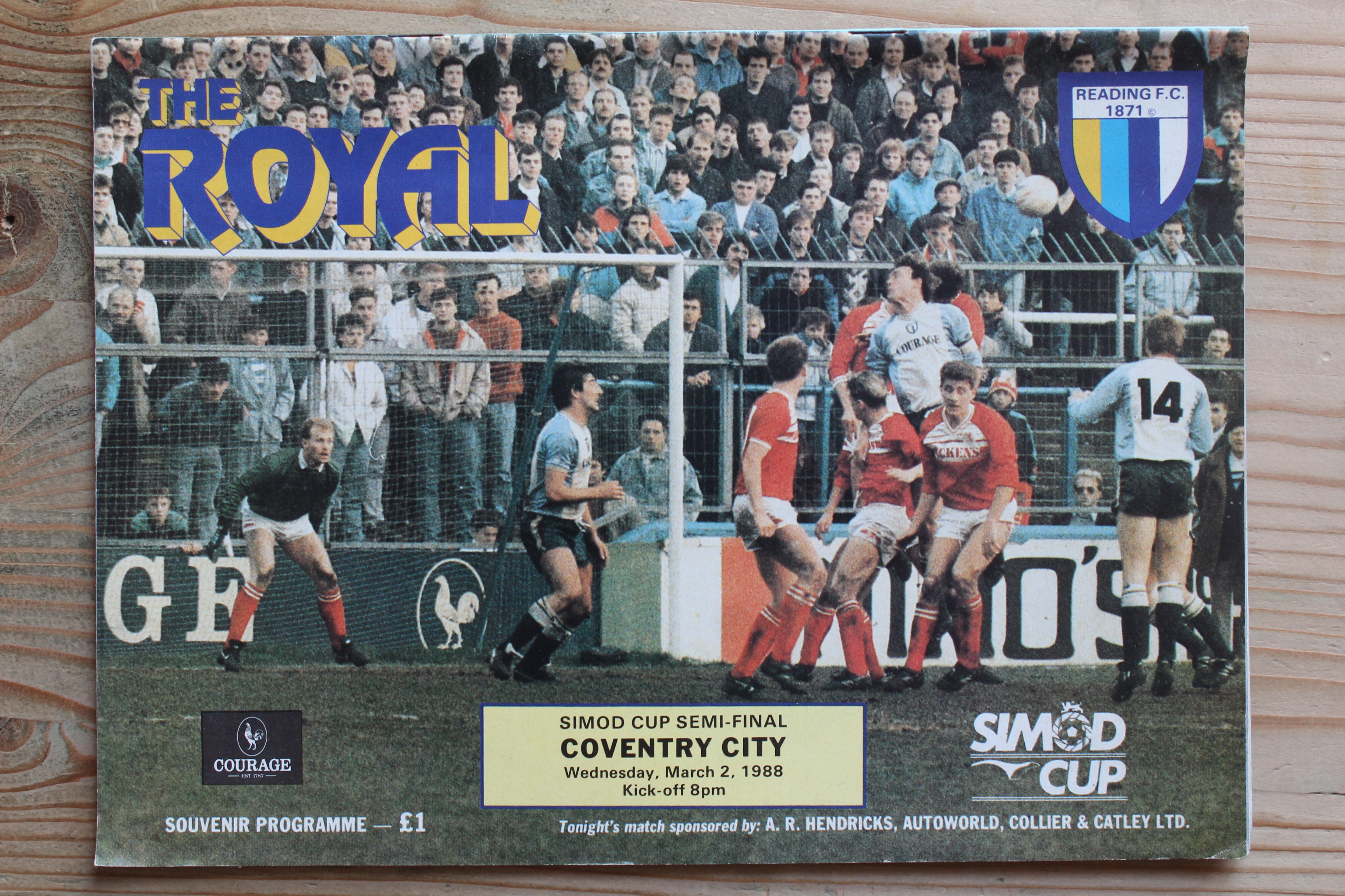 Reading FC v Coventry City FC