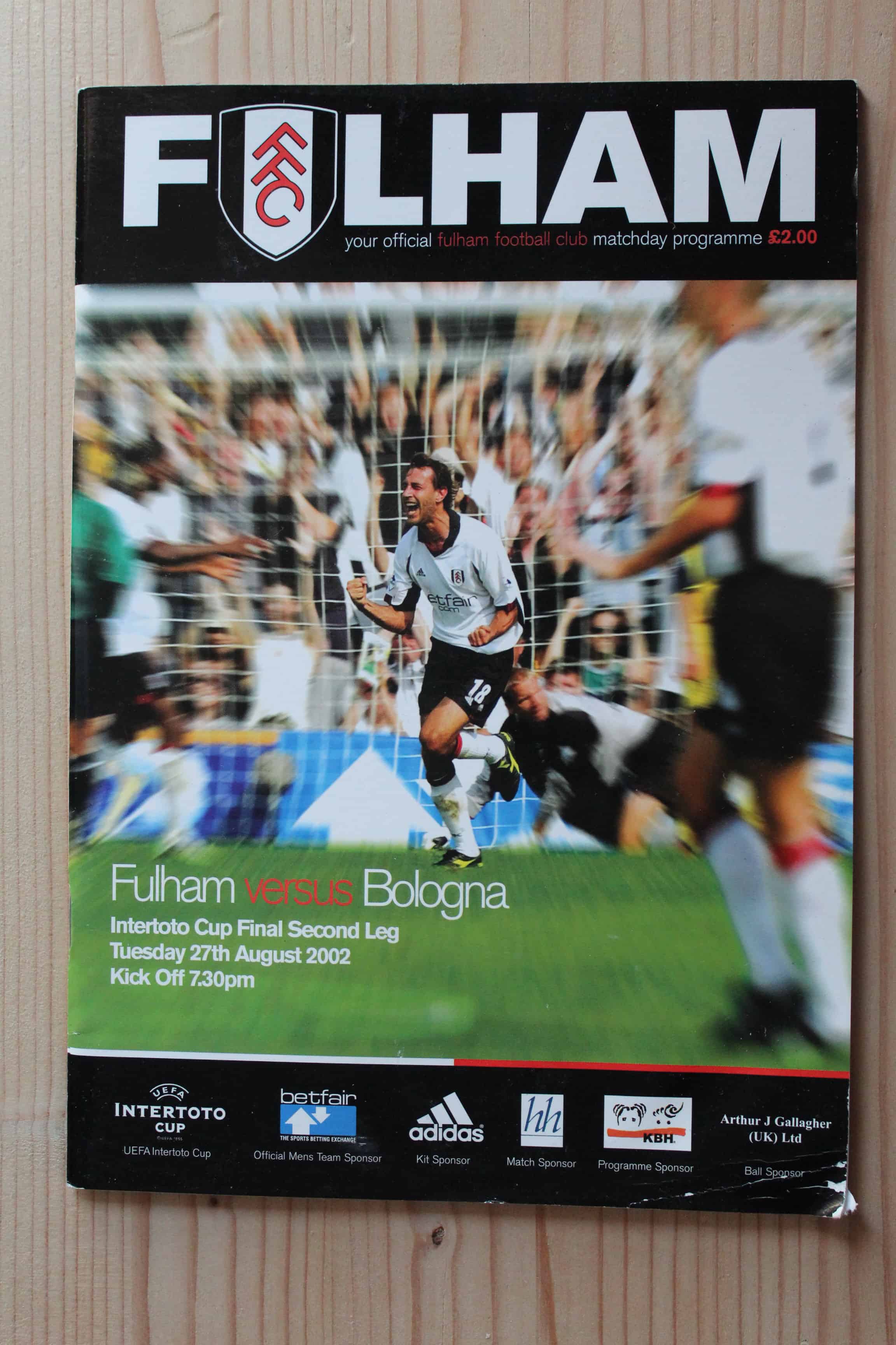 Fulham FC v Bologna