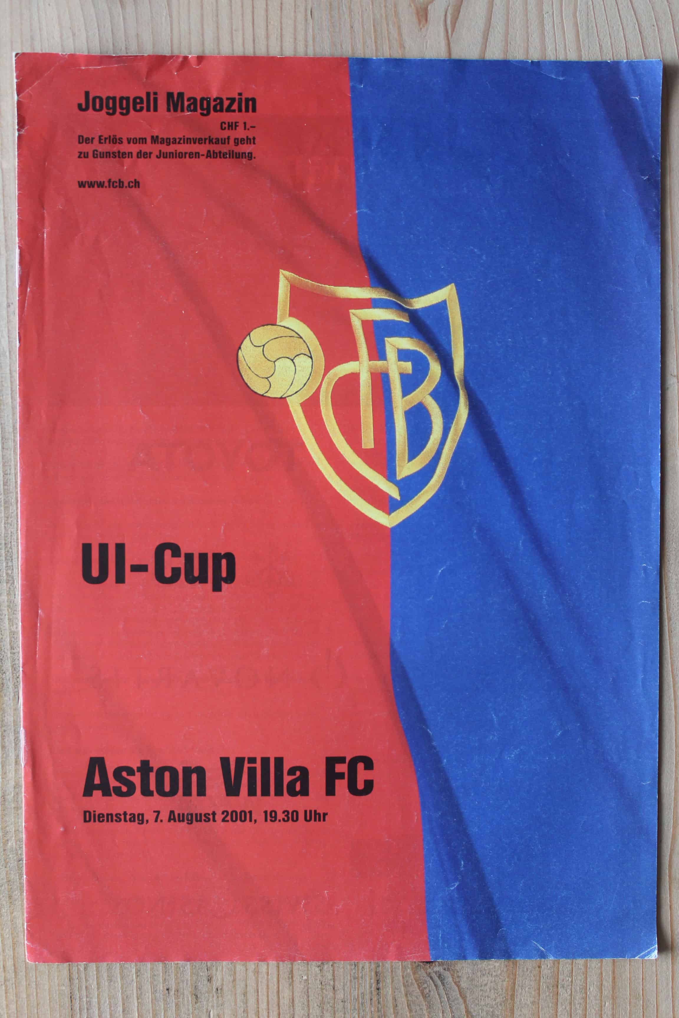 Basel v Aston Villa FC