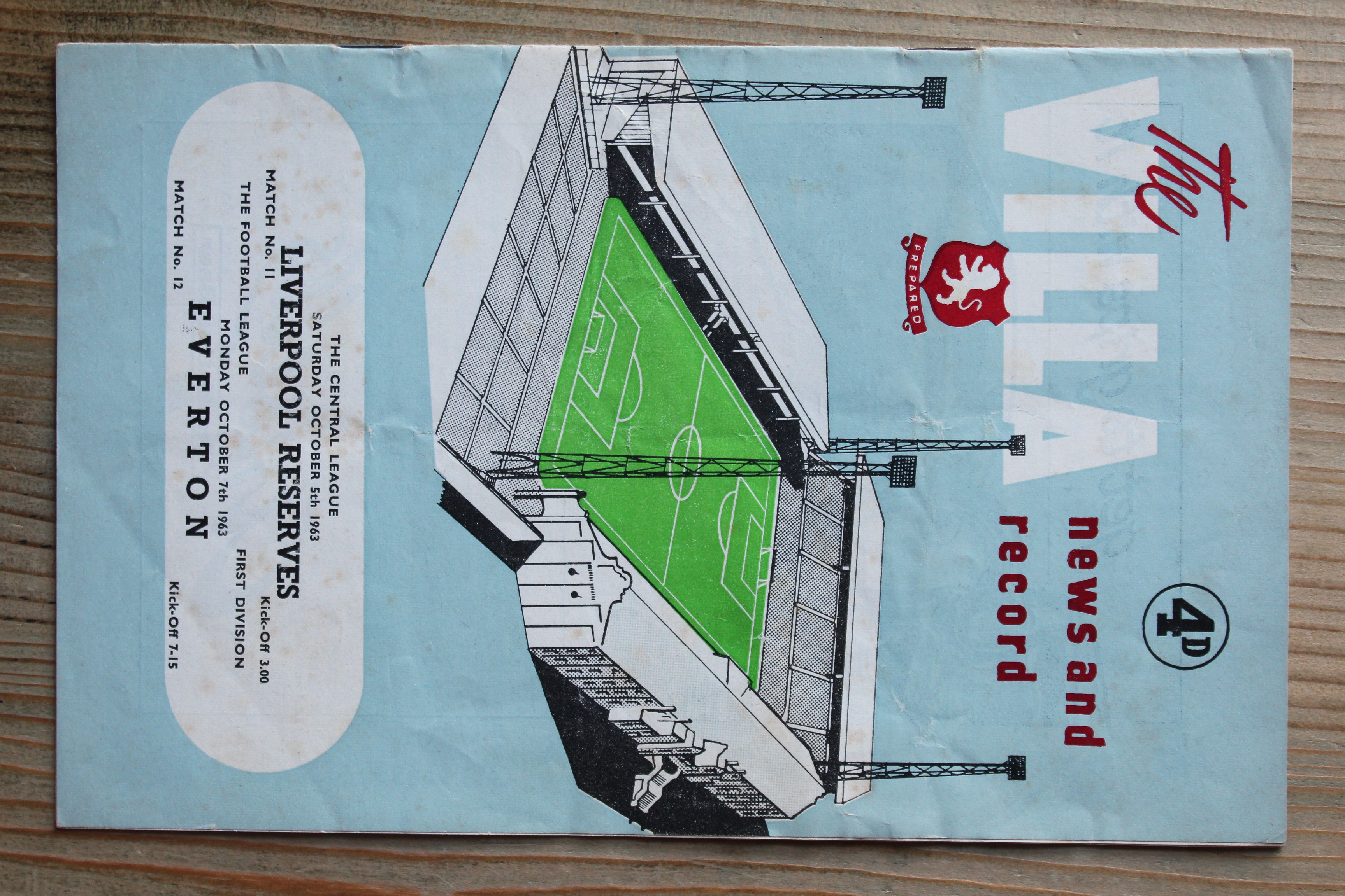 Aston Villa FC v Everton FC