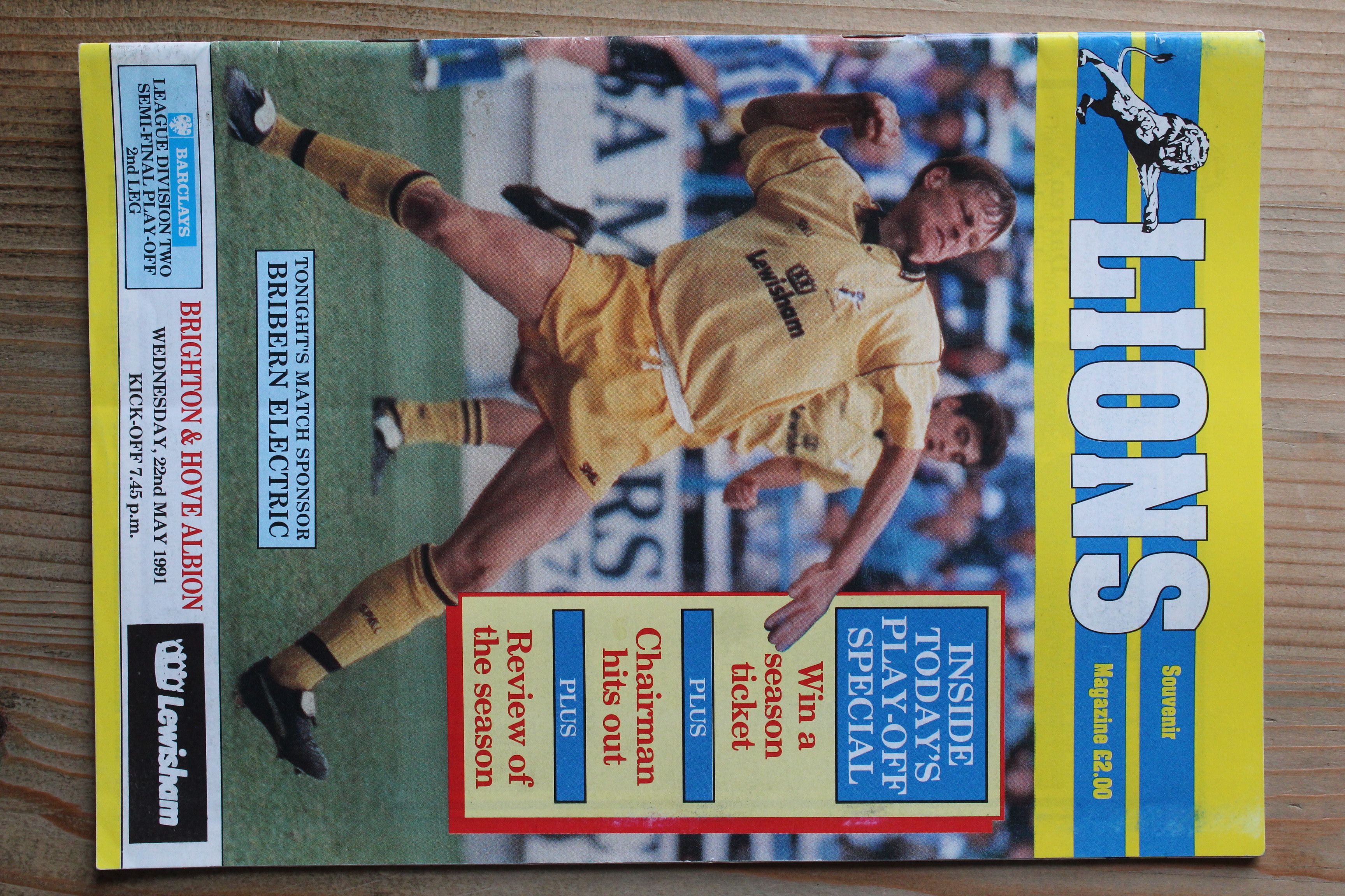 Millwall FC v Brighton & Hove Albion FC