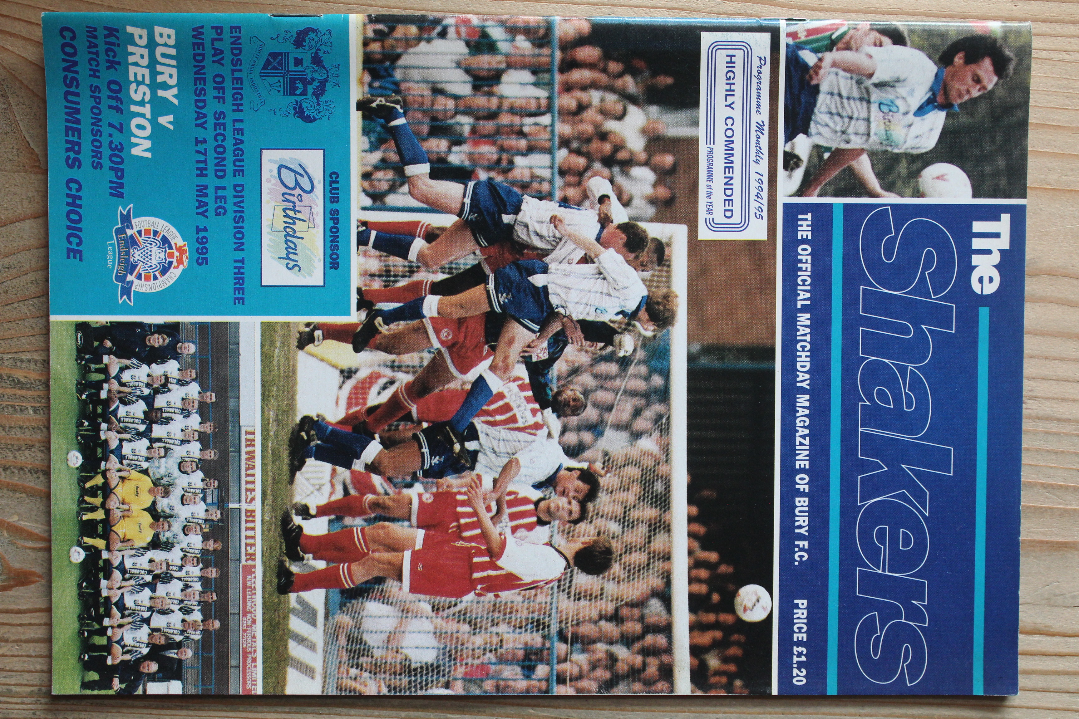 Bury FC v Preston North End FC