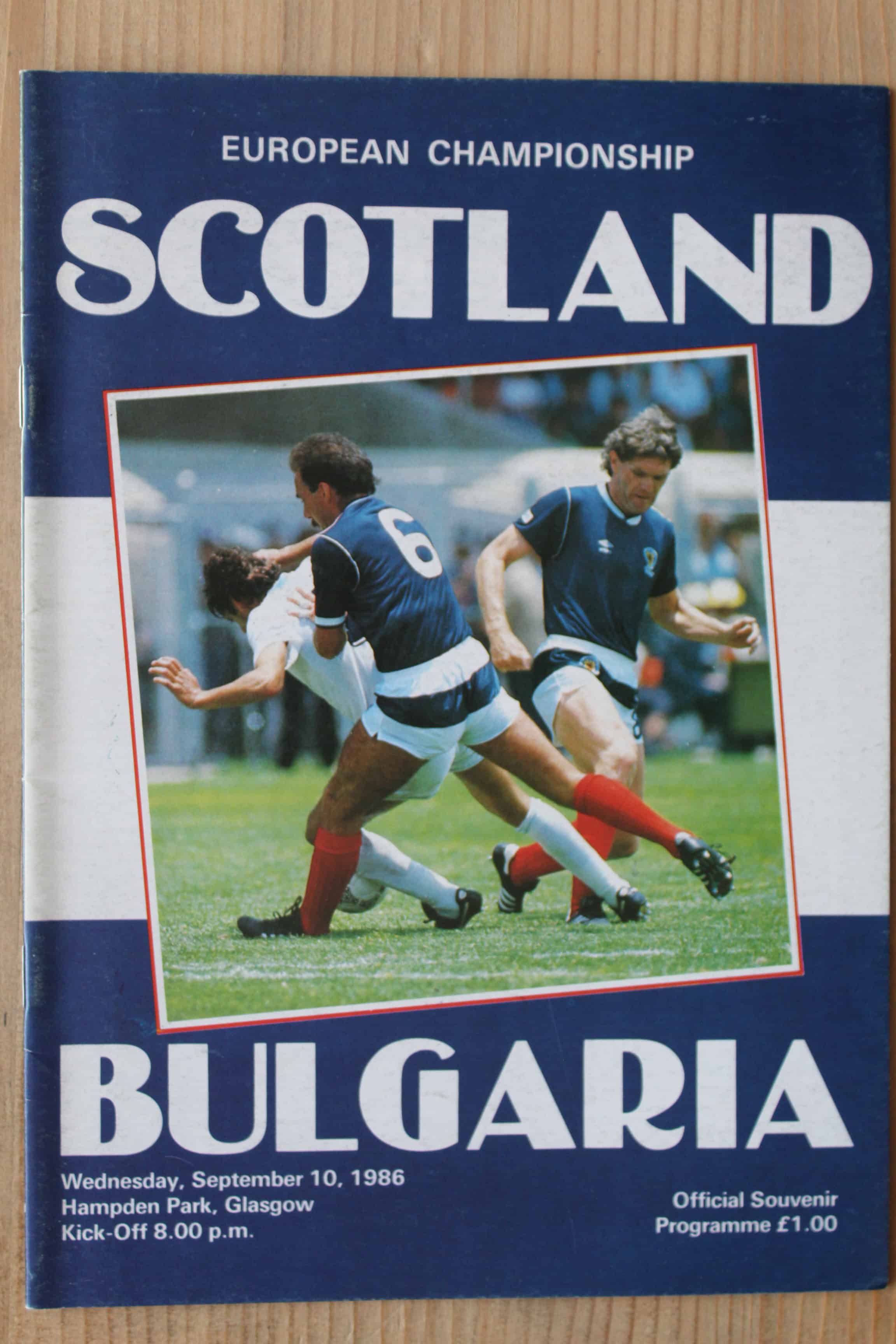 Scotland v Bulgaria