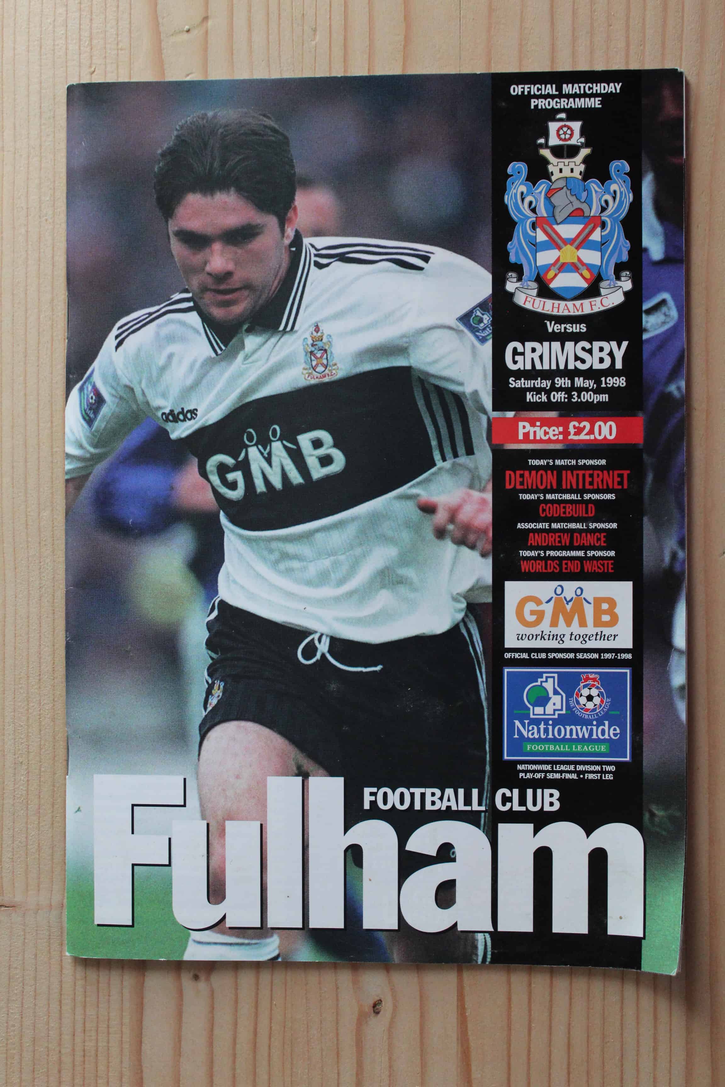 Fulham FC v Grimsby Town FC