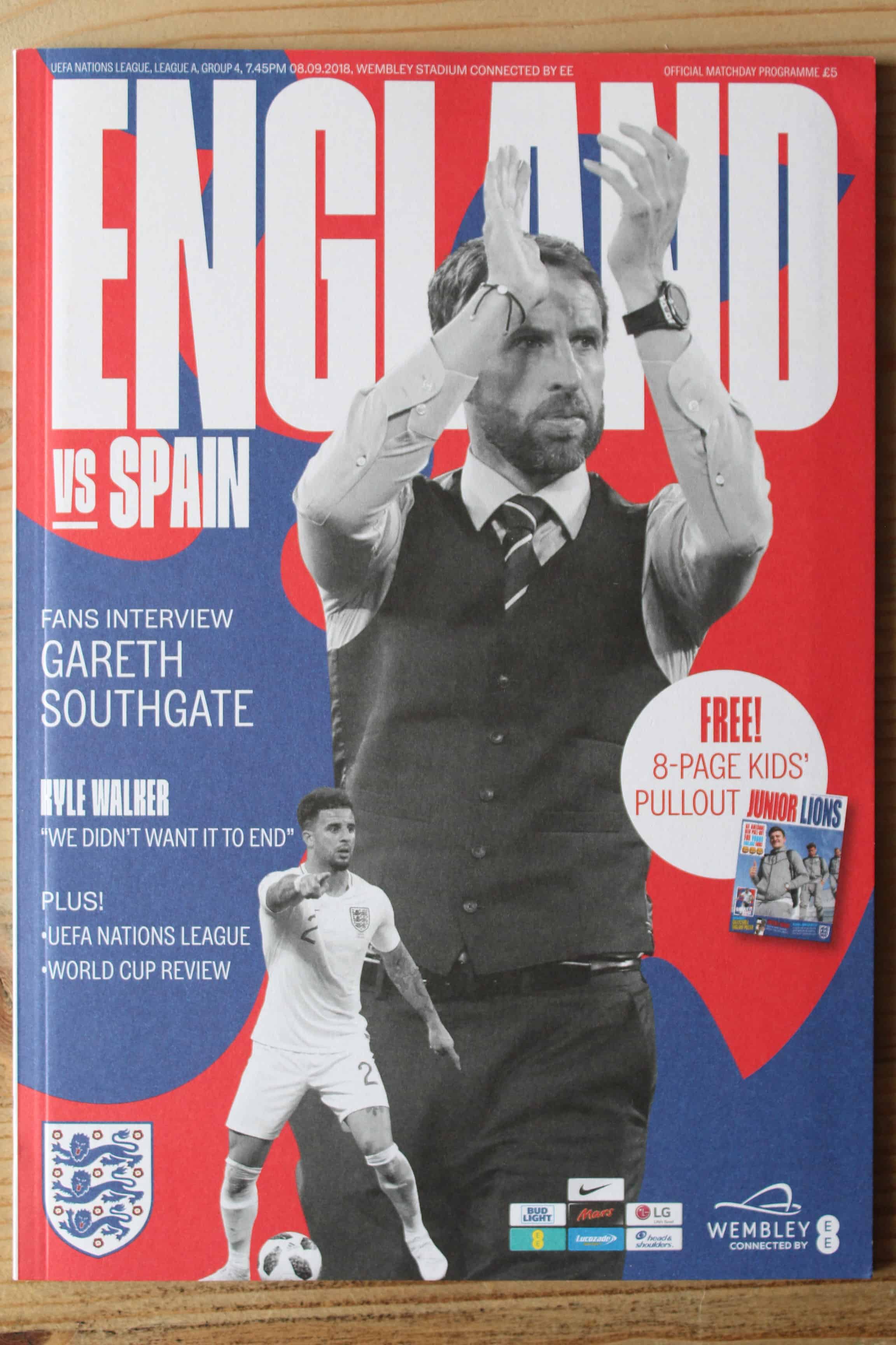 England v Spain