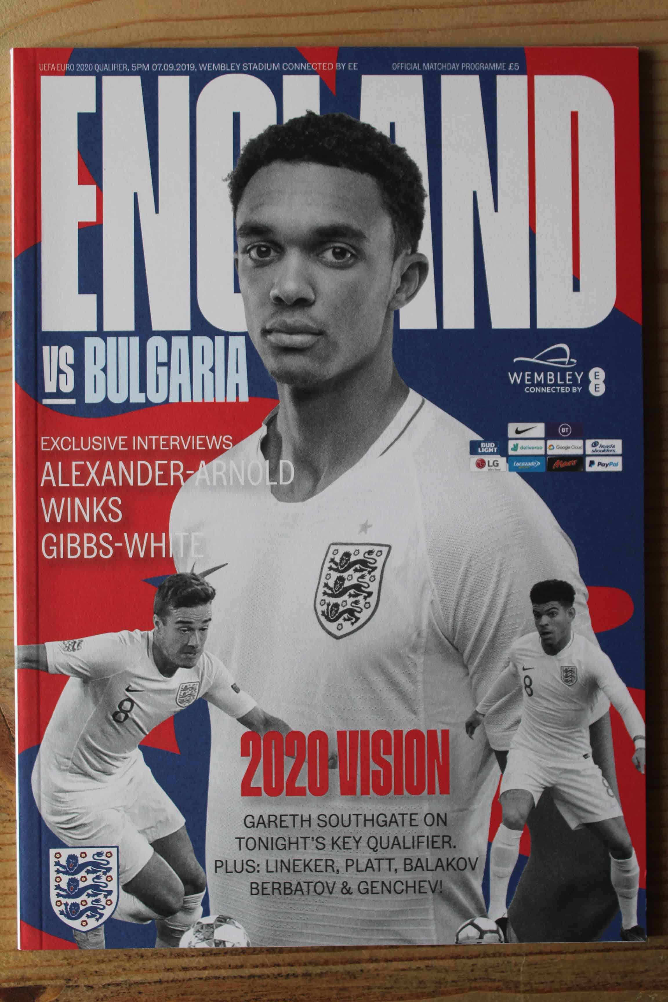 England v Bulgaria