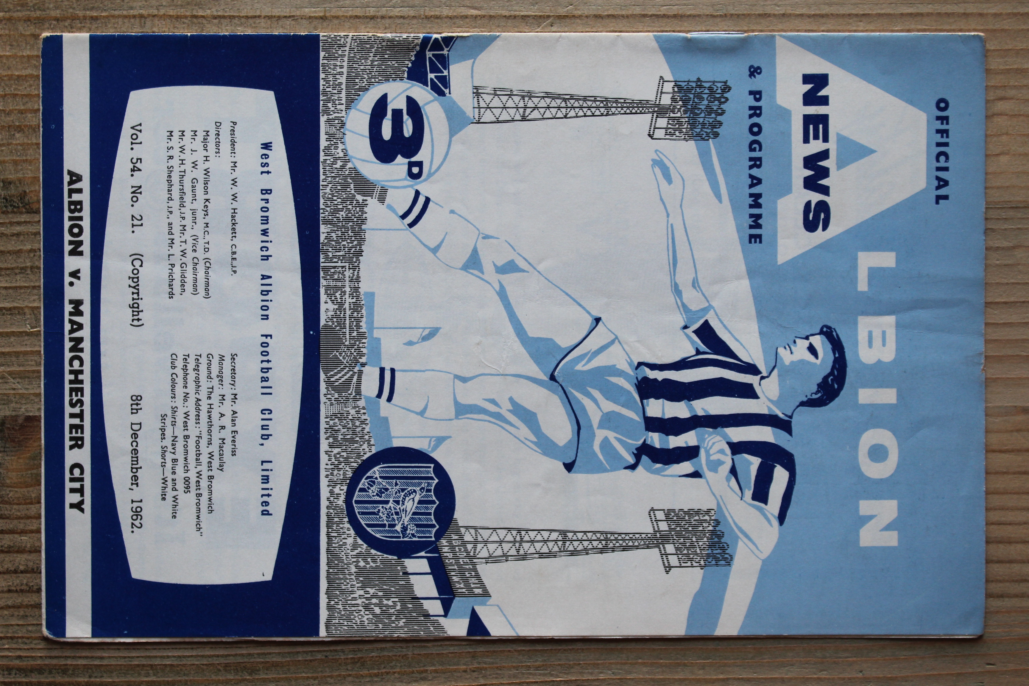 West Bromwich Albion FC  v Manchester City FC