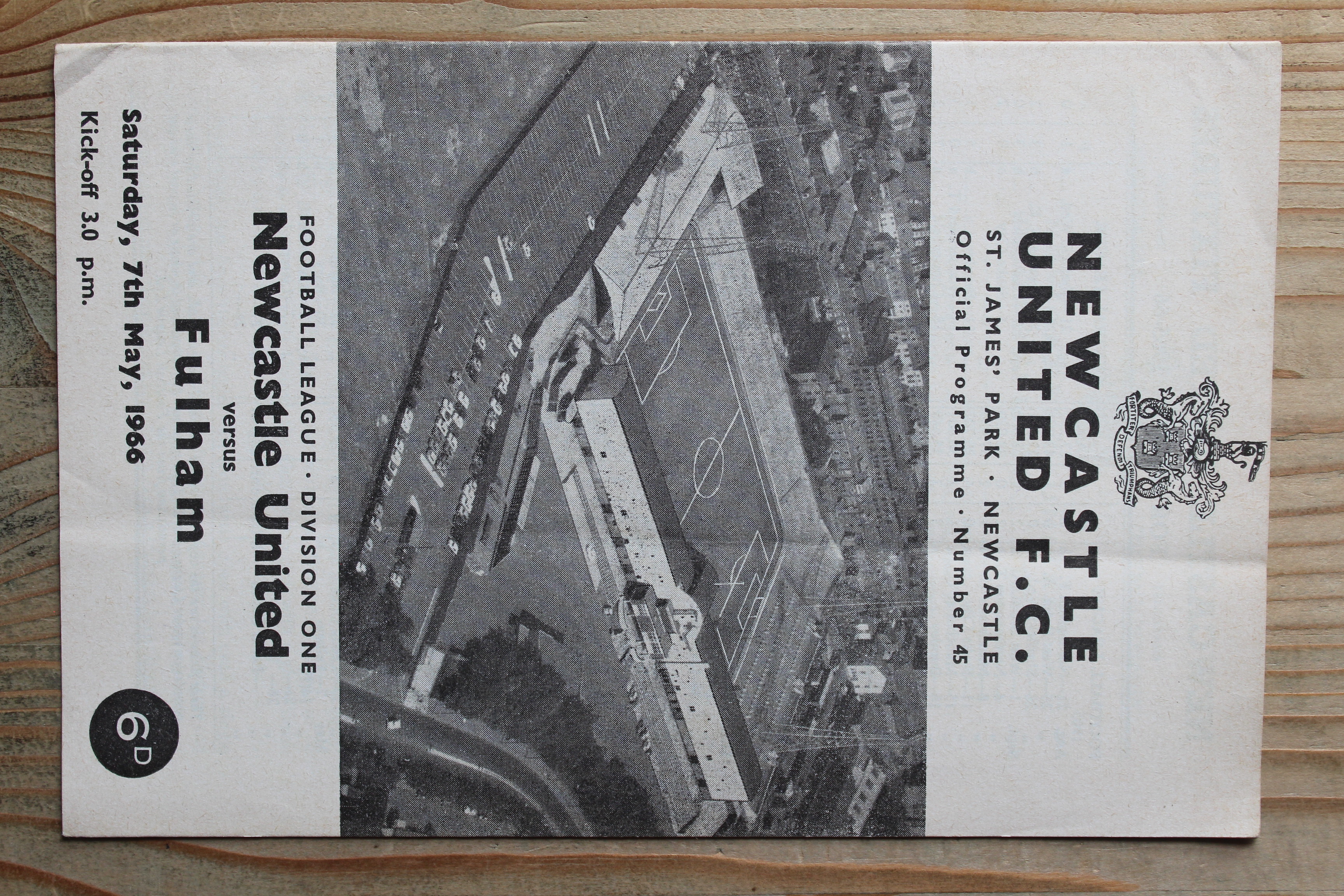 Newcastle United FC v Fulham FC