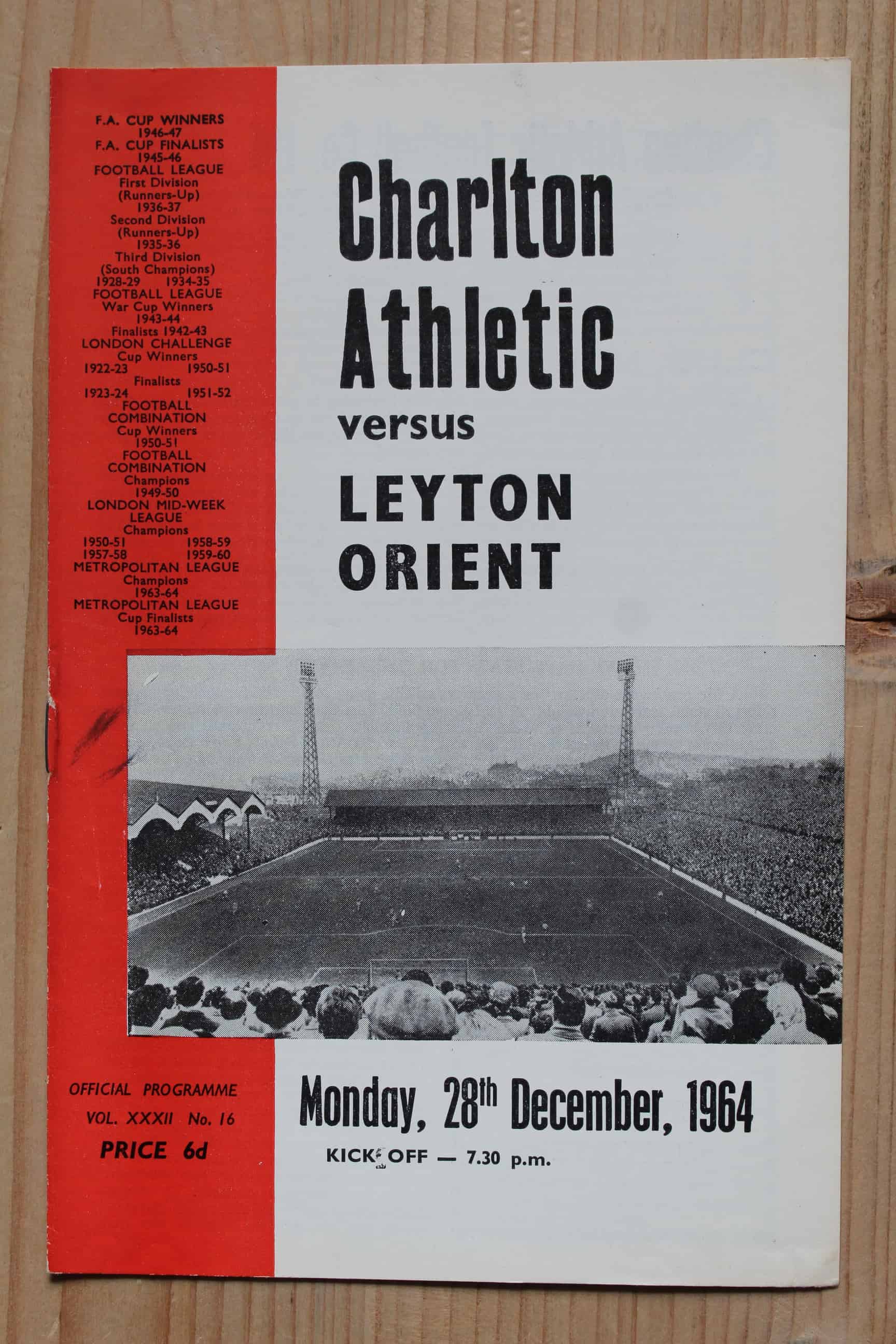 Charlton Athletic FC v Leyton Orient FC