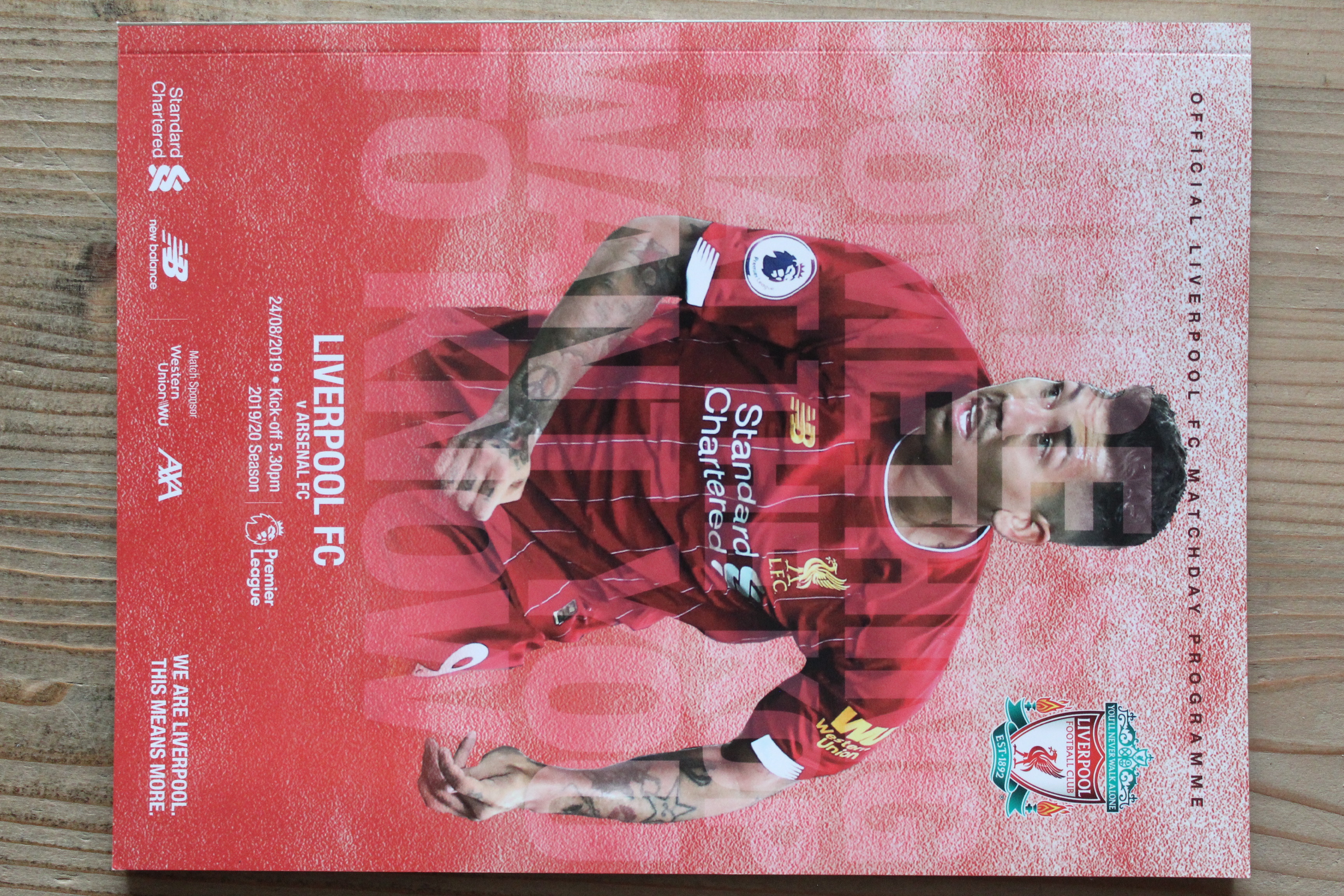 Liverpool FC v Arsenal FC