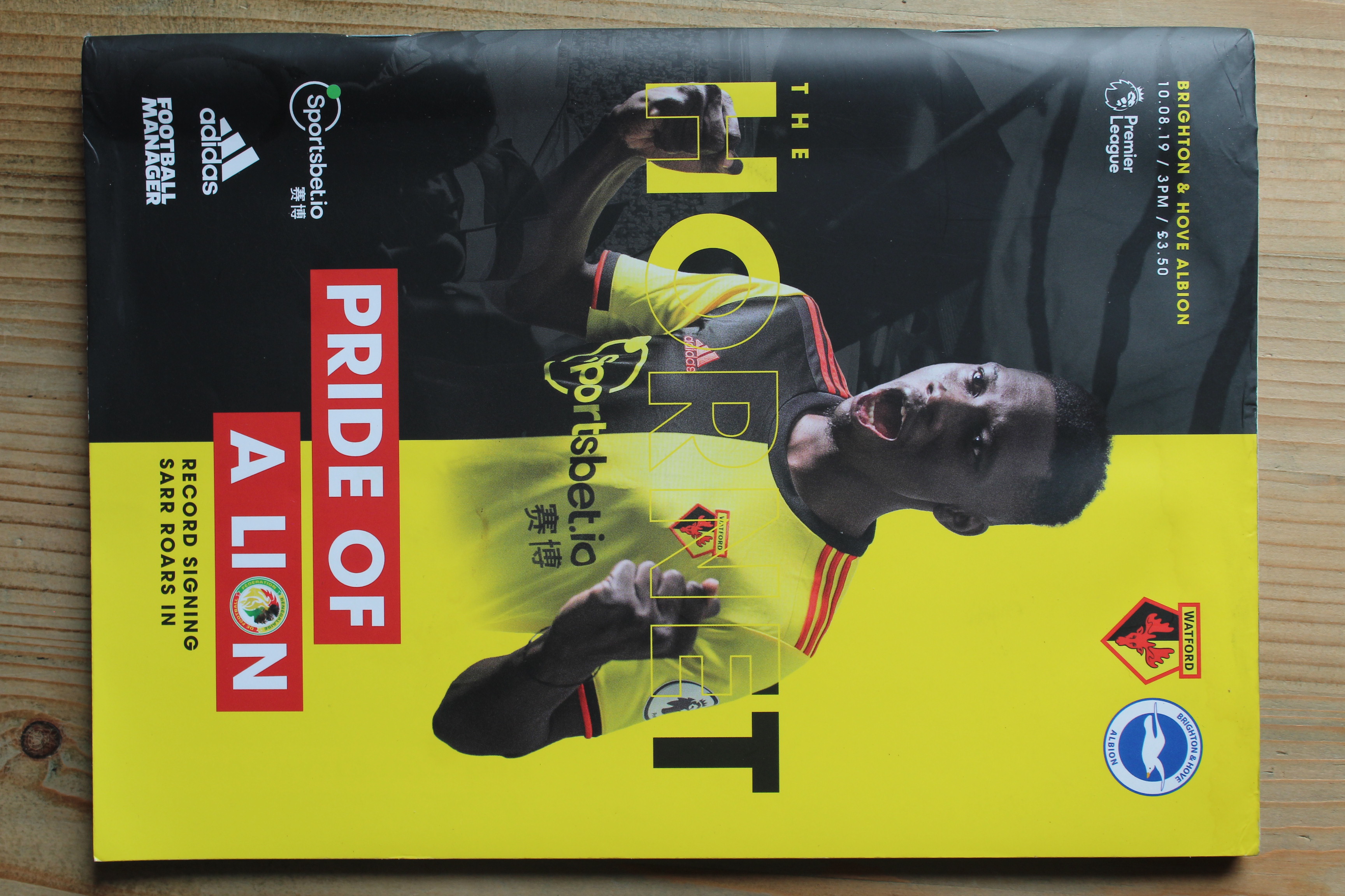 Watford FC v Brighton & Hove Albion FC