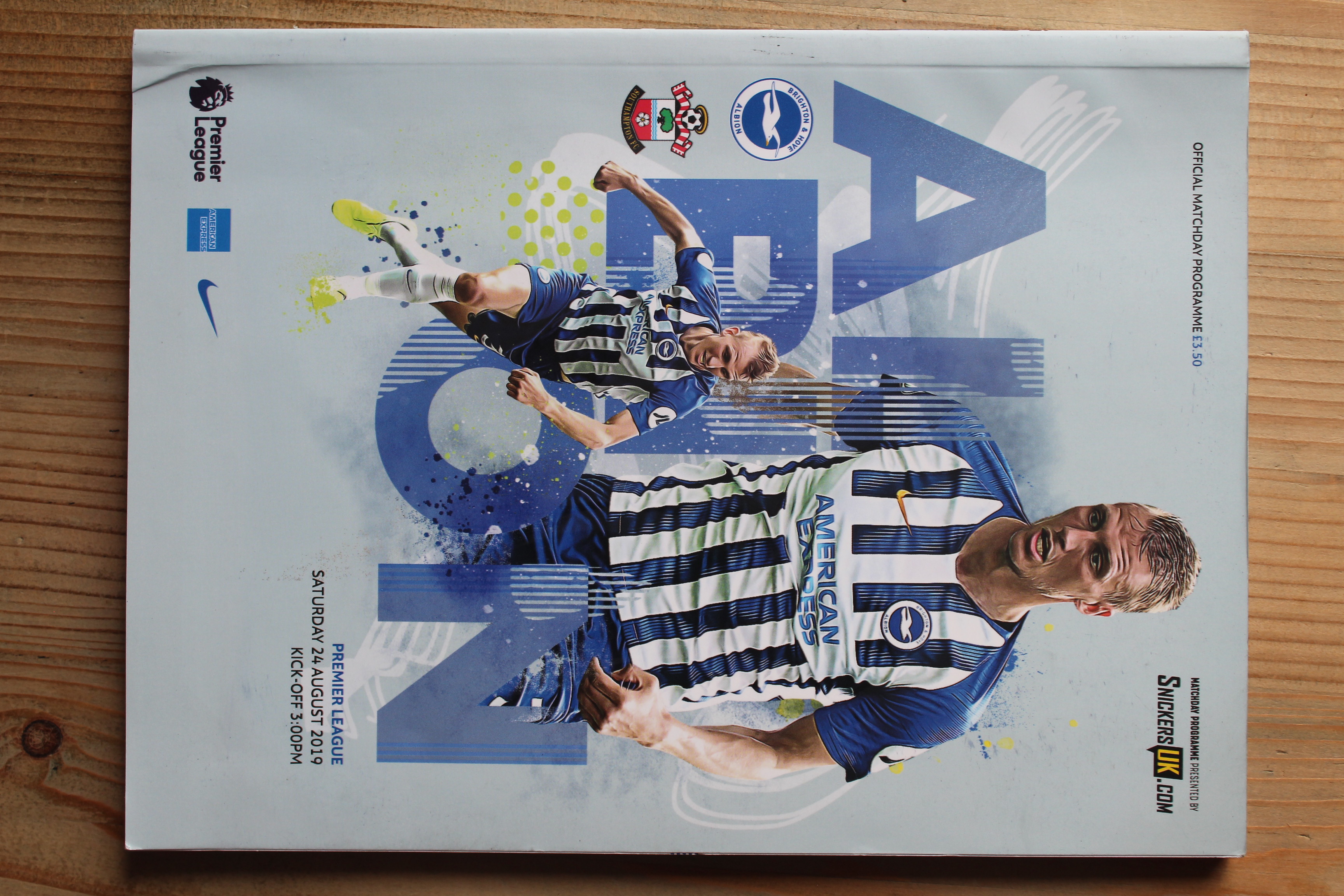 Brighton & Hove Albion FC v Southampton FC